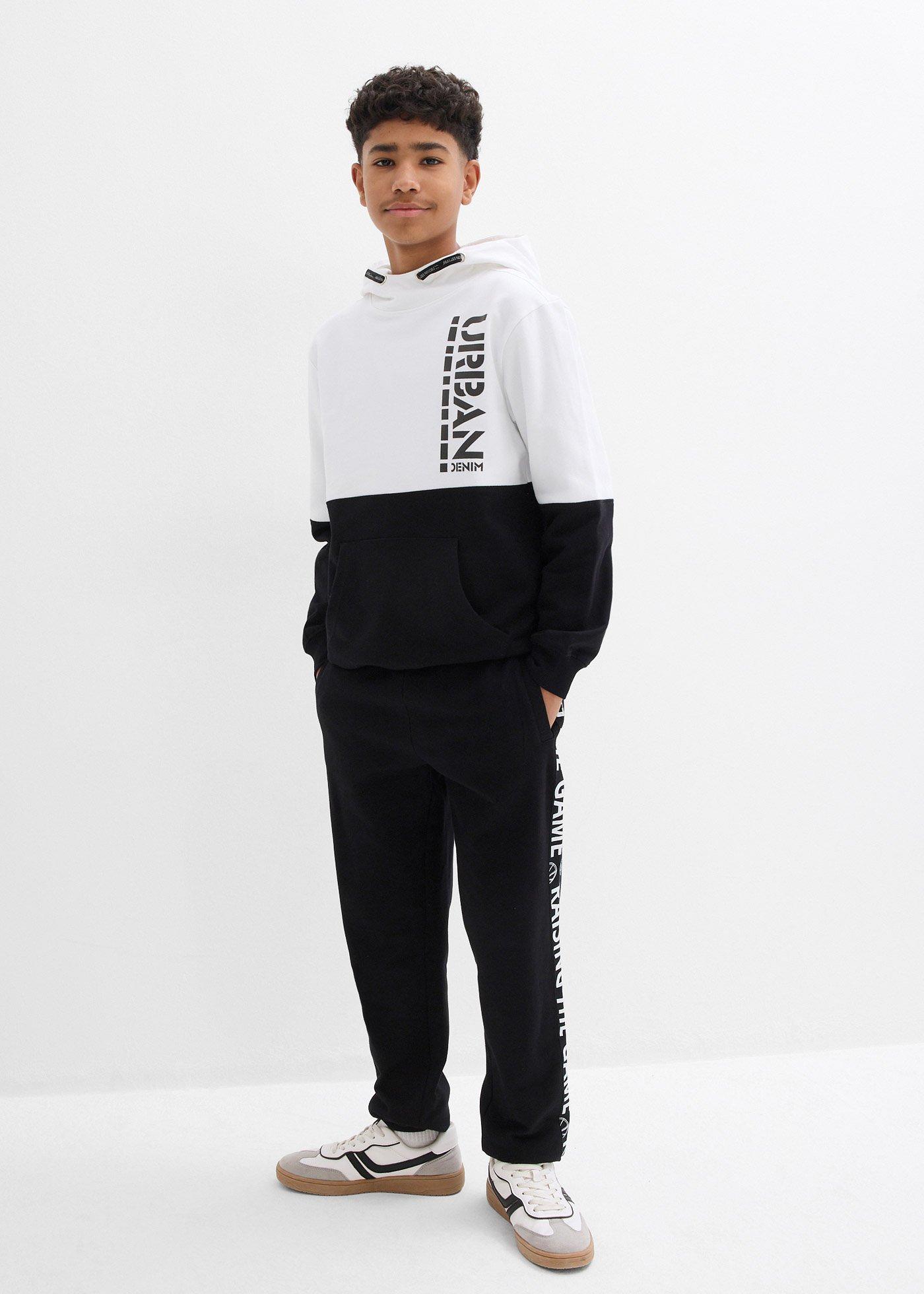 Bluza z kapturem z czystej bawełny organicznej - Bonprix