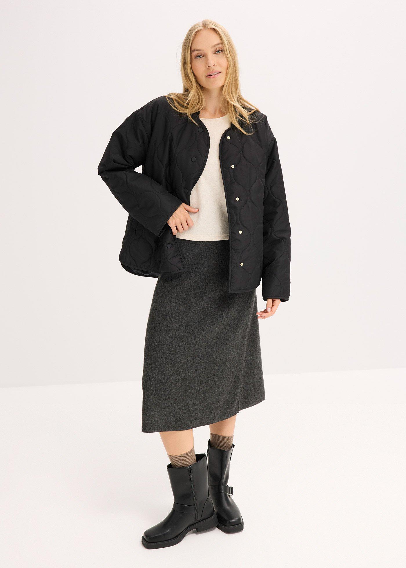 Bardzo lekka kurtka pikowana, oversize - Bonprix