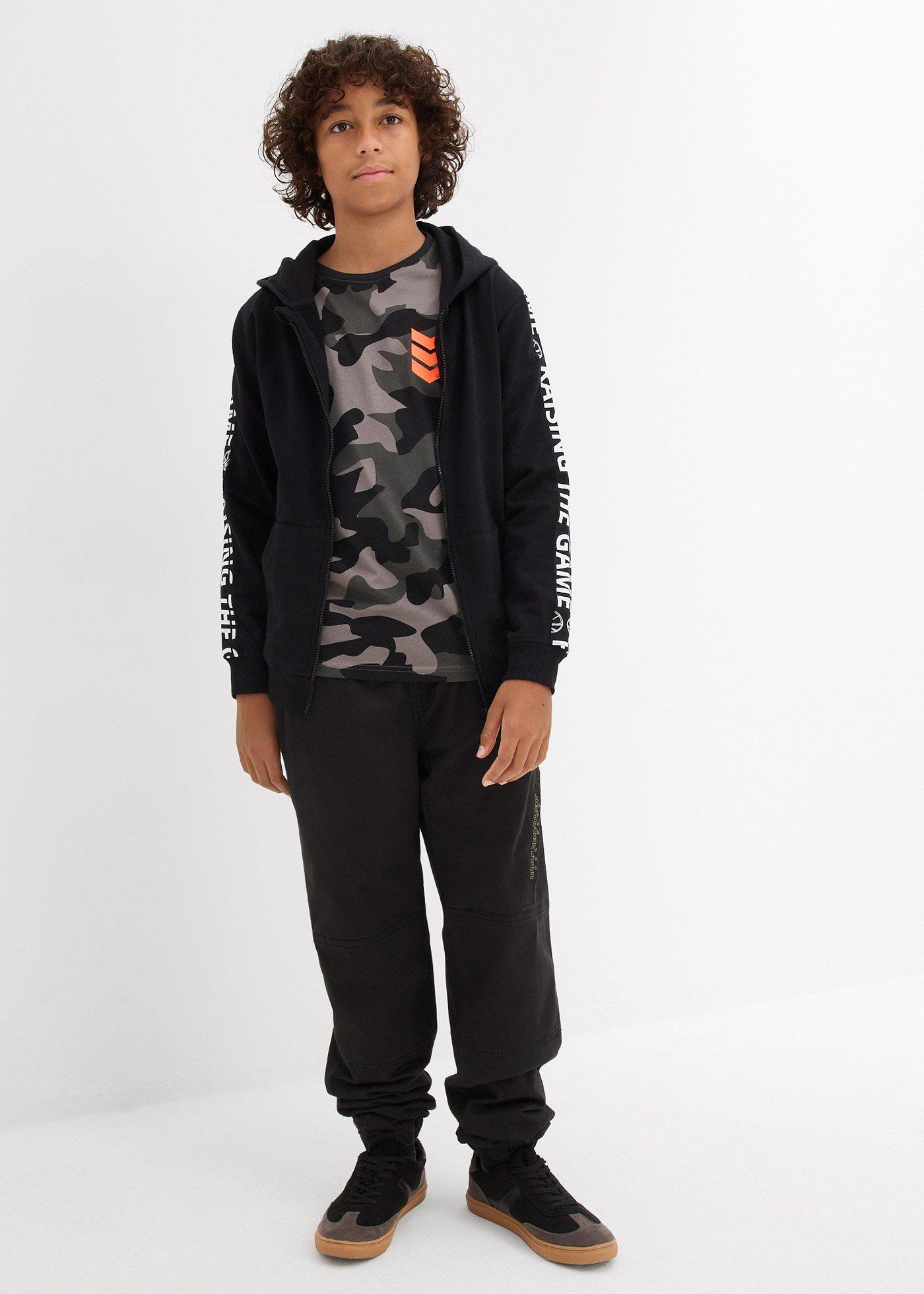 Koszulka z długim rękawem z czystej bawełny (3 szt.) - Bonprix