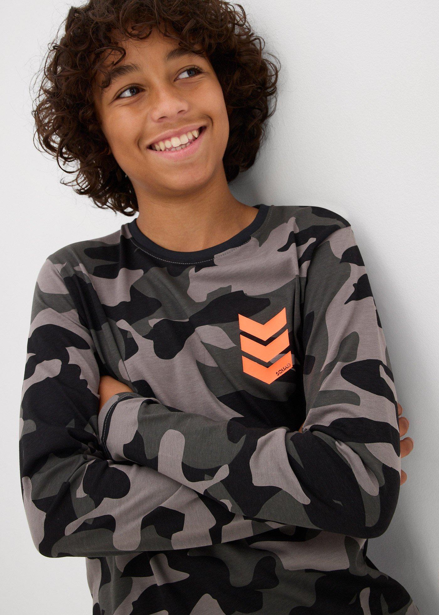 Koszulka z długim rękawem z czystej bawełny (3 szt.) - Bonprix