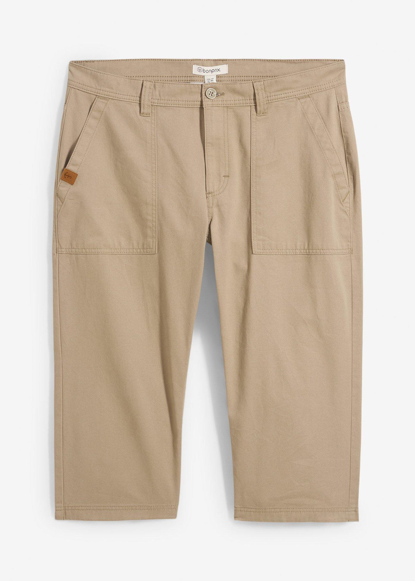 Bermuda long avec poches plaquées, Regular Fit