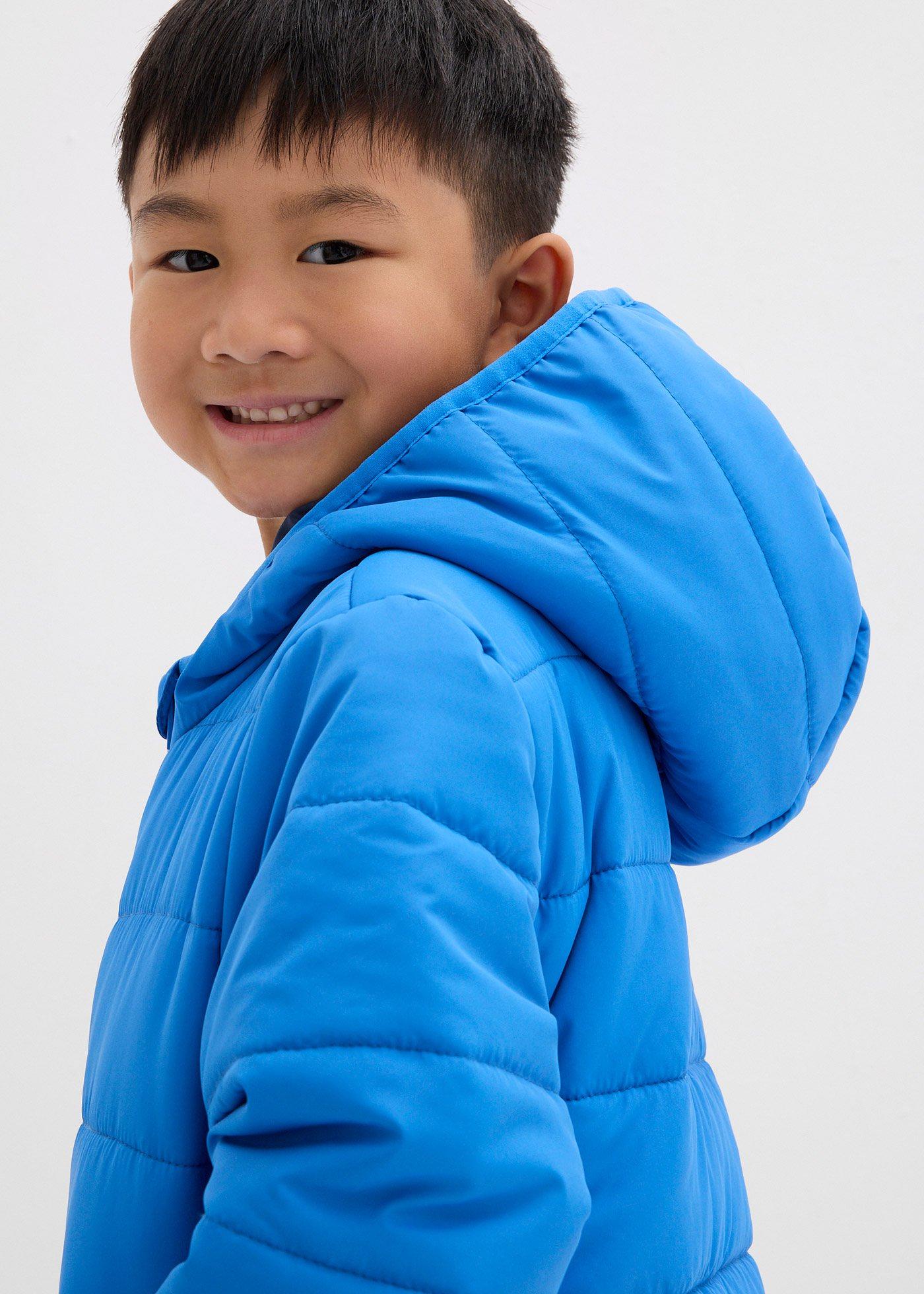 Kurtka pikowana z kapturem - Bonprix