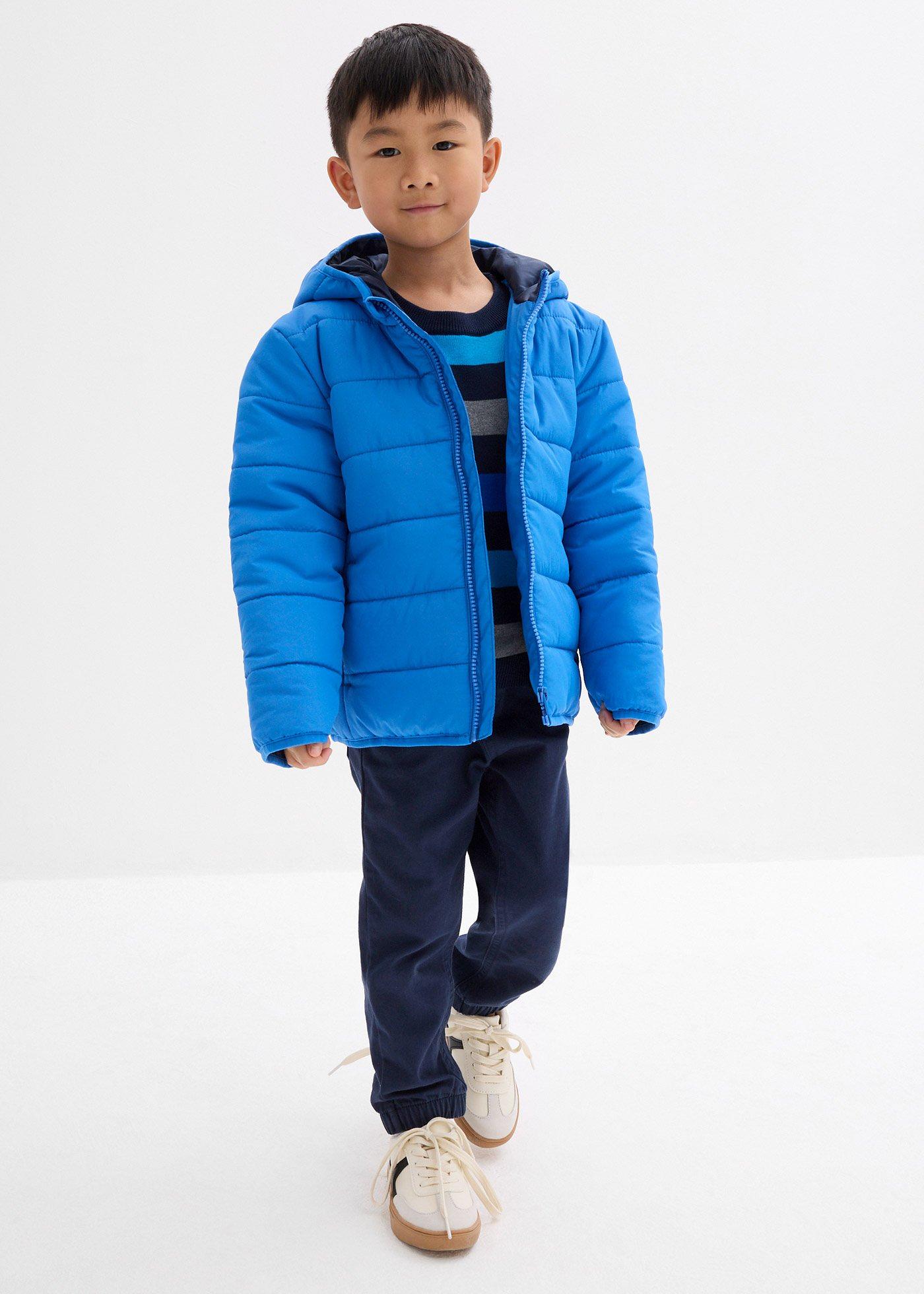 Kurtka pikowana z kapturem - Bonprix