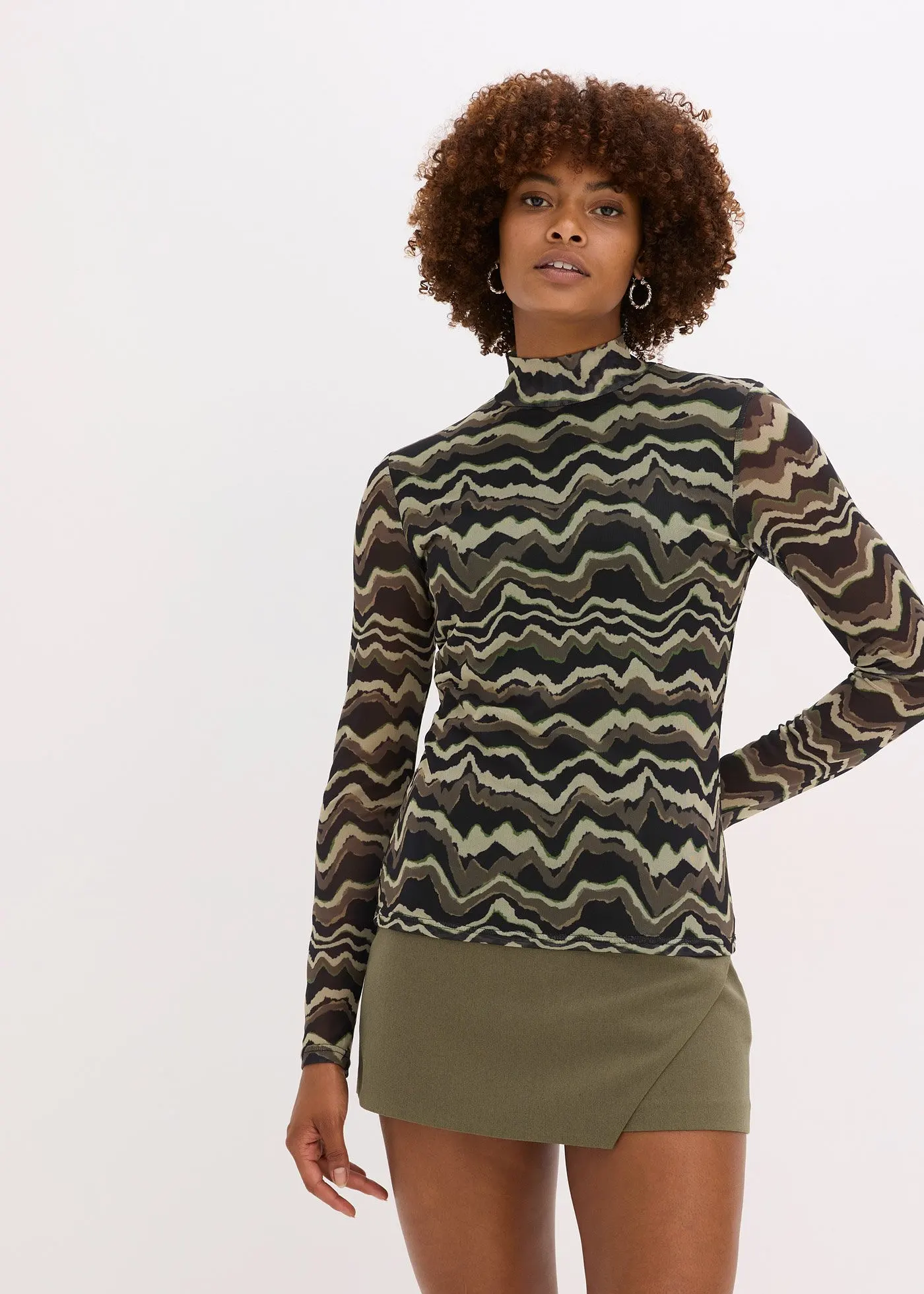 Футболка Bonprix из мягкой сетки