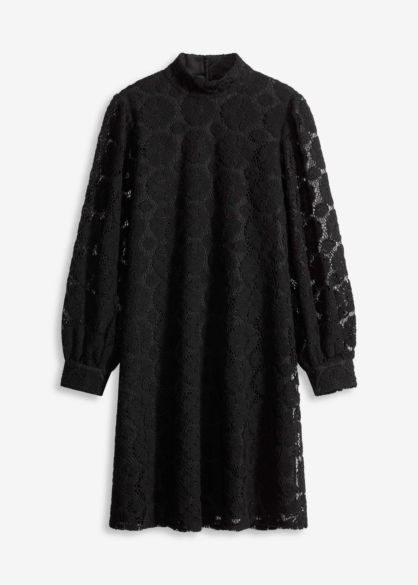 Robe courte en dentelle