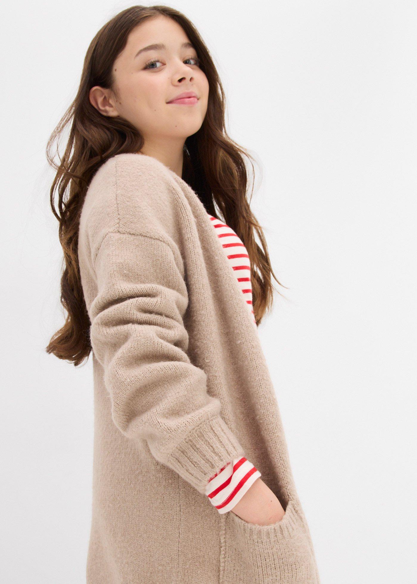 Długi kardigan - Bonprix