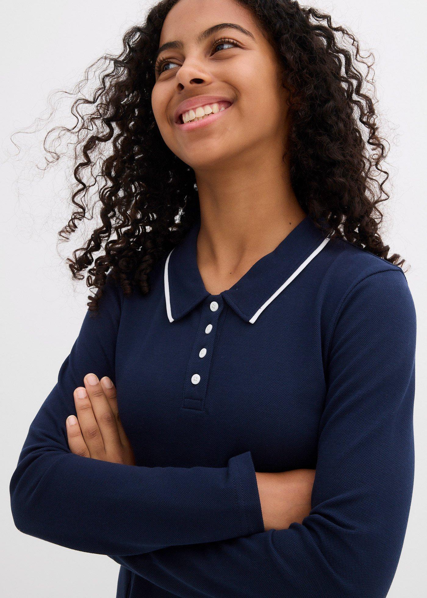 Rozkloszowana sukienka T-shirtowa z czystej bawełny organicznej - Bonprix