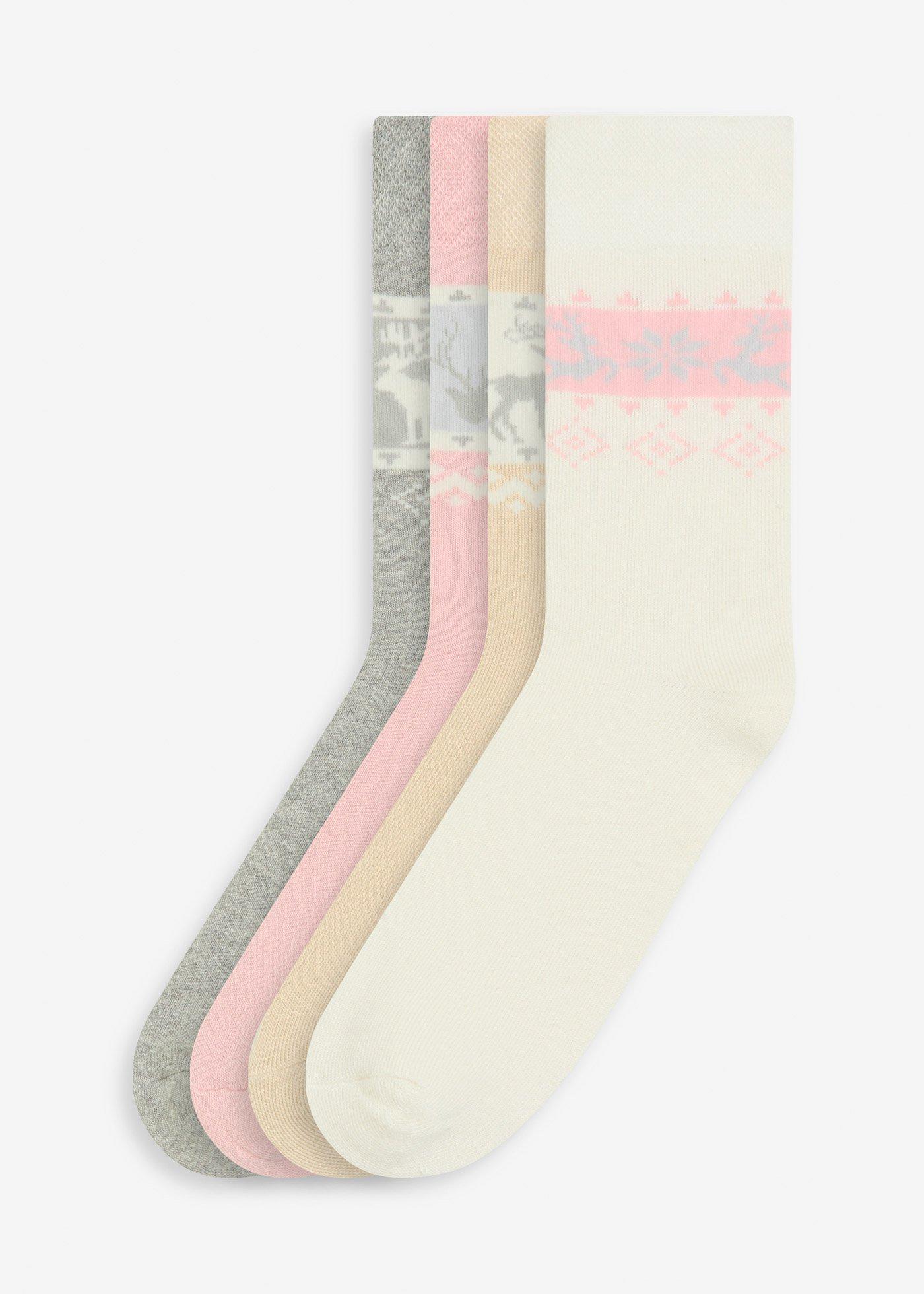 Lot de 4 paires de chaussettes thermiques