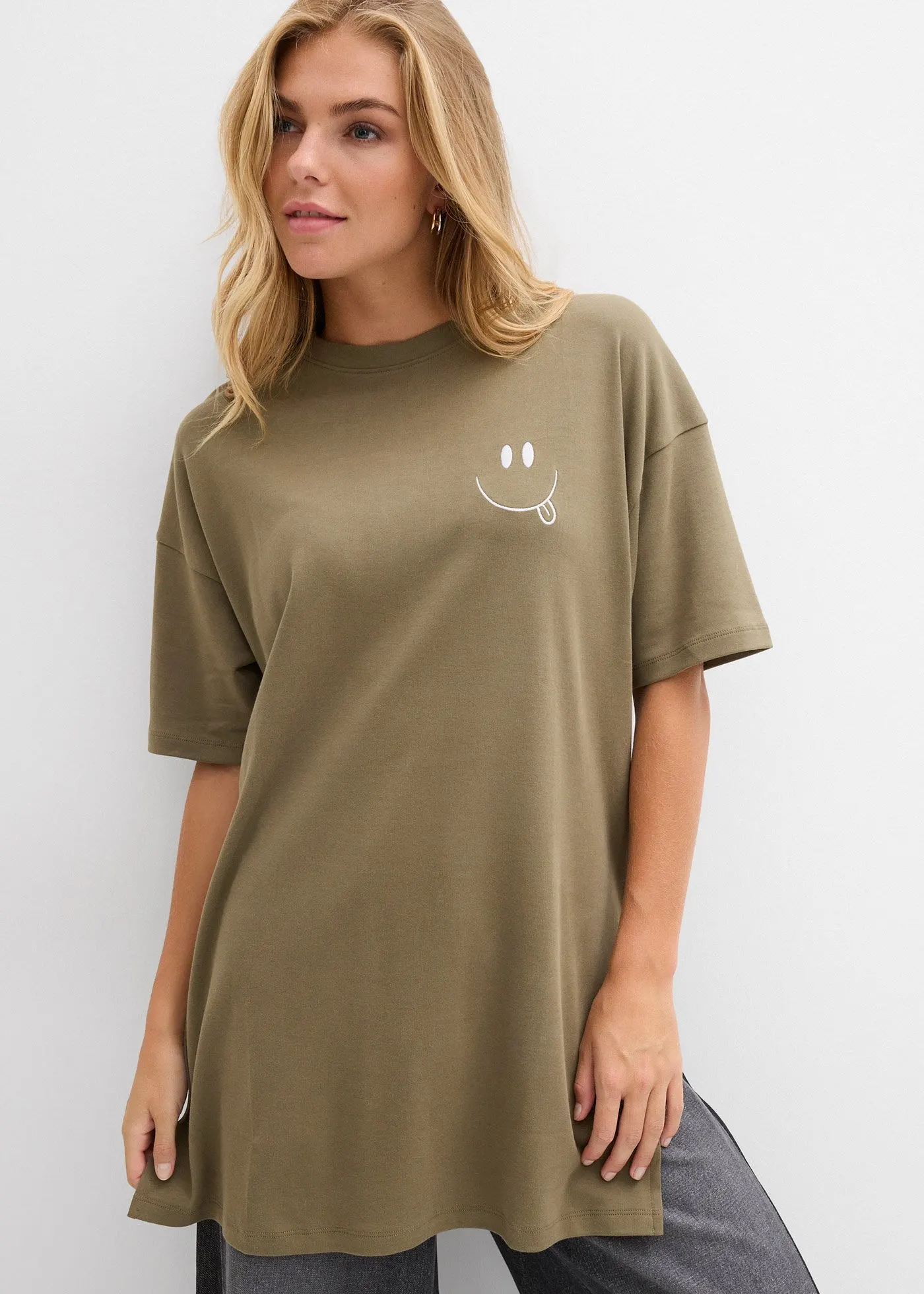 Bonprix Oversize-Длинная рубашка от reiner Bio-Baumwolle