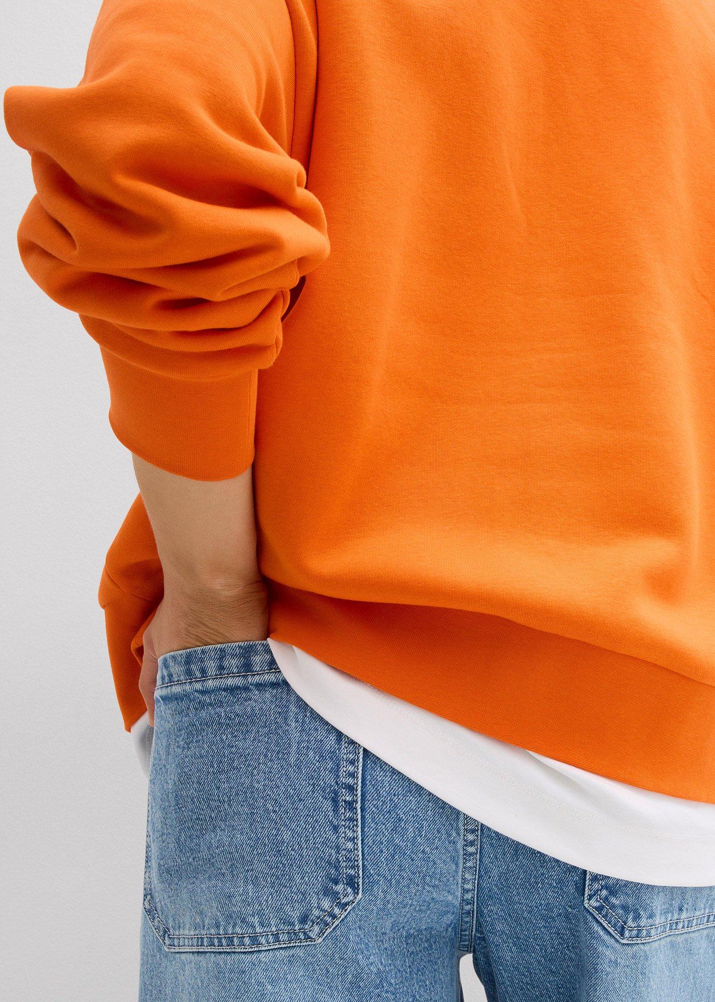 Bluza oversize z mieszanki bawełny - Bonprix