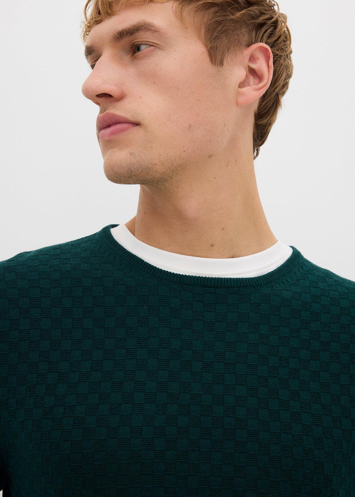 Cienki sweter z wysokogatunkową wełną merino - Bonprix