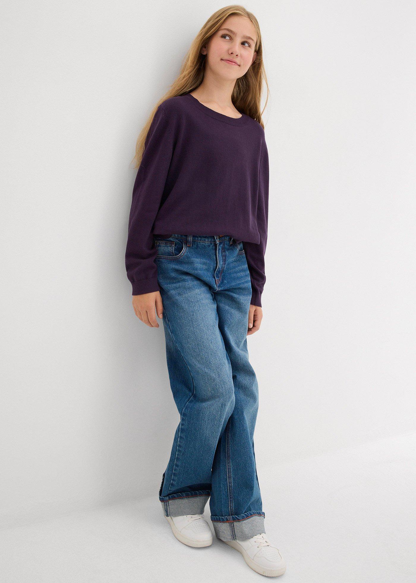 Sweter z cienkiej dzianiny - Bonprix