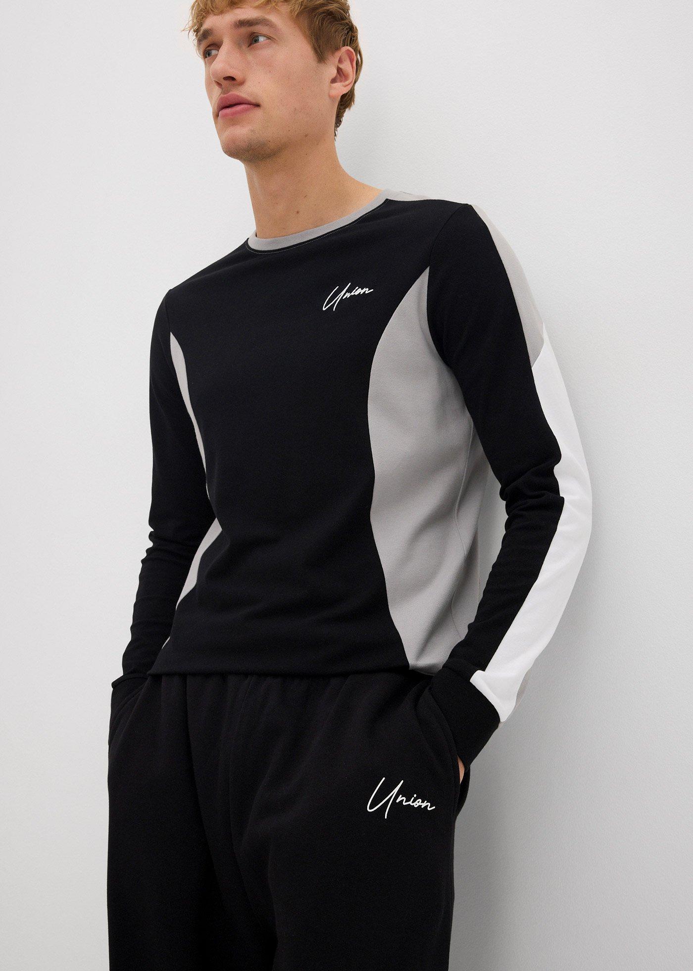 Spodnie joggingowe z wysokiej jakości bawełny, loose fit - Bonprix