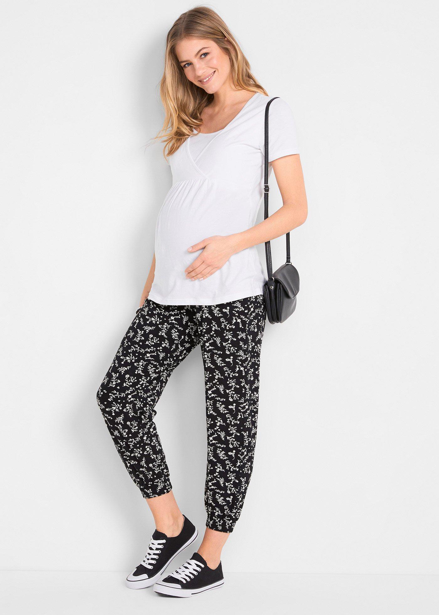 Spodnie ciążowe Loose Fit - Bonprix
