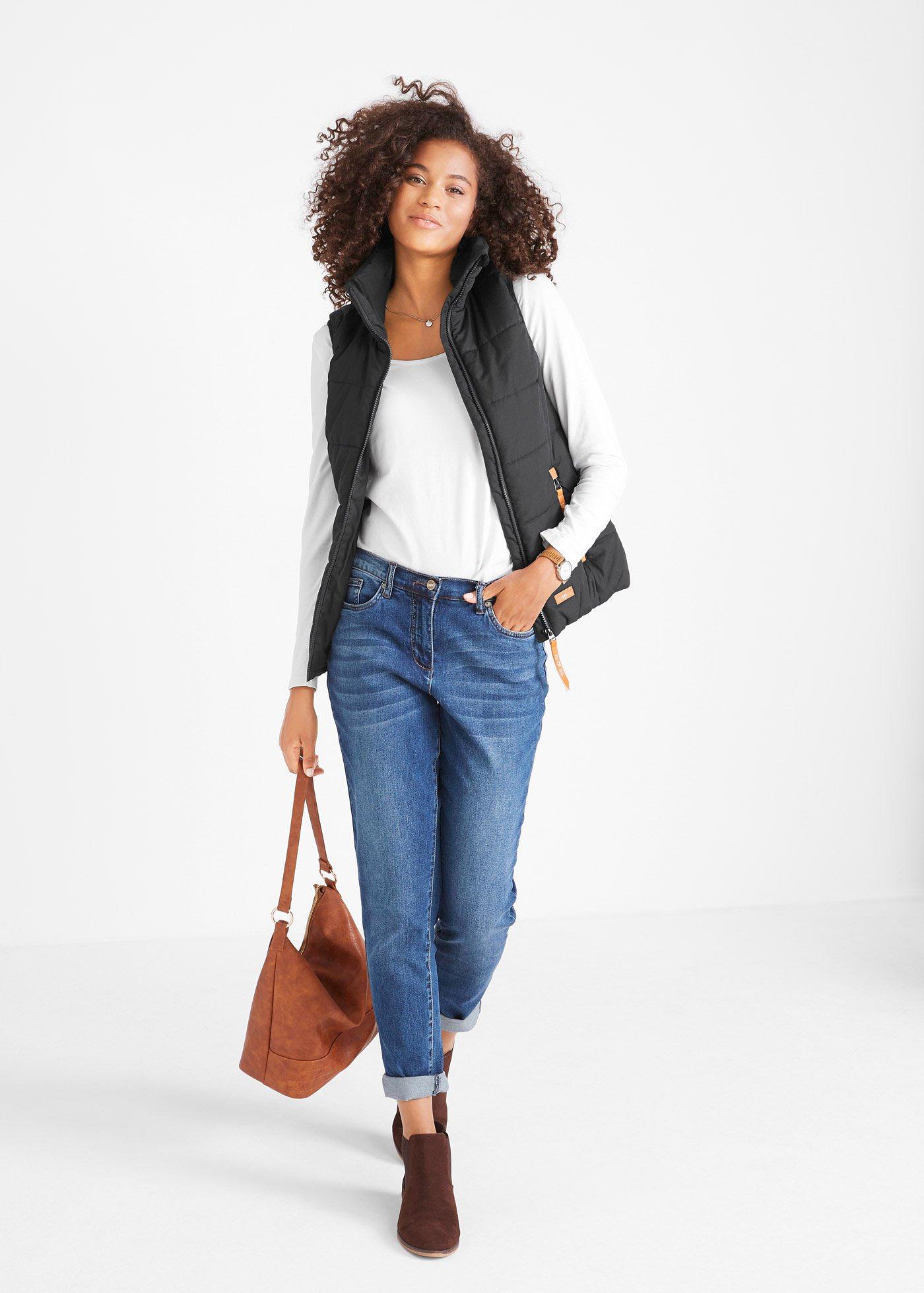 Kamizelka outdoorowa ze stójką - Bonprix