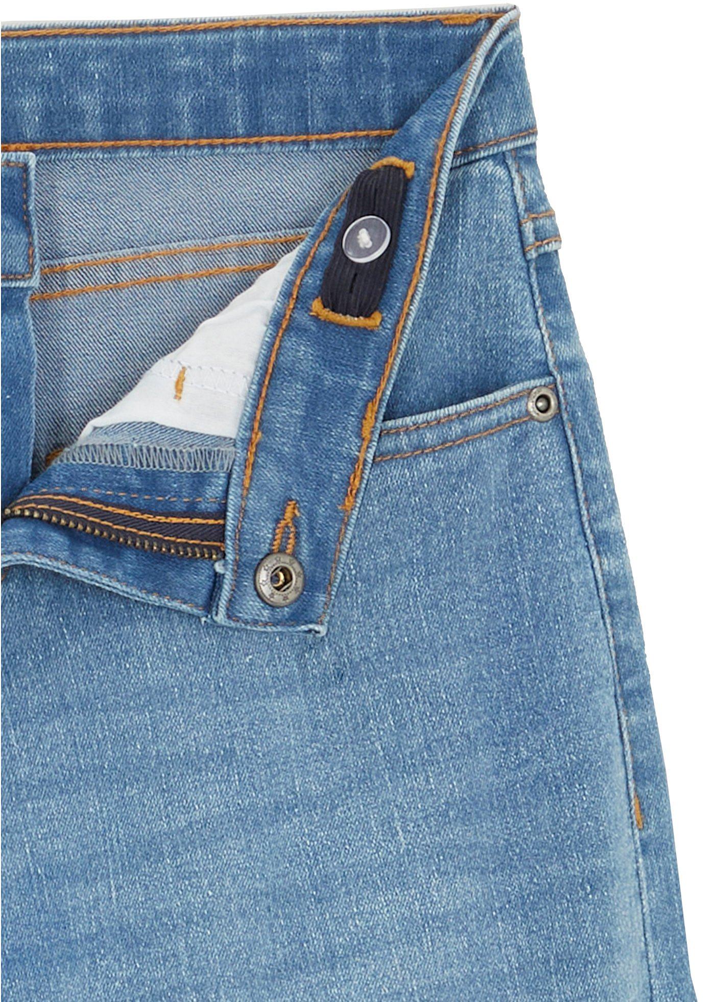 Dżinsy wide leg, mid waist - Bonprix