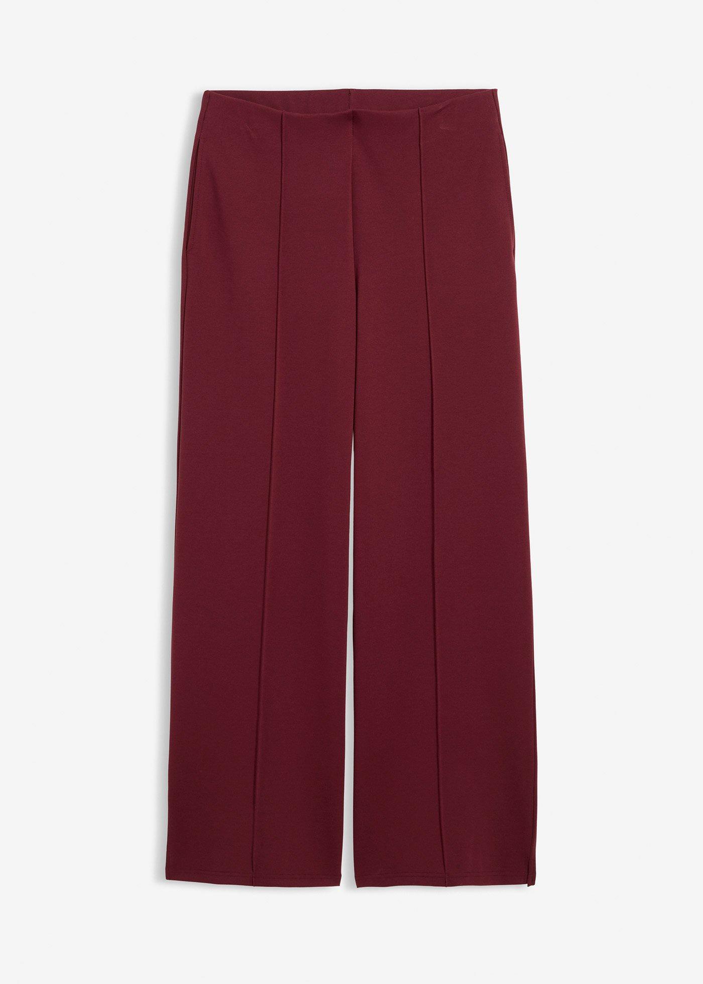 Pantaloni model palazzo din material confortabil Punto di Roma