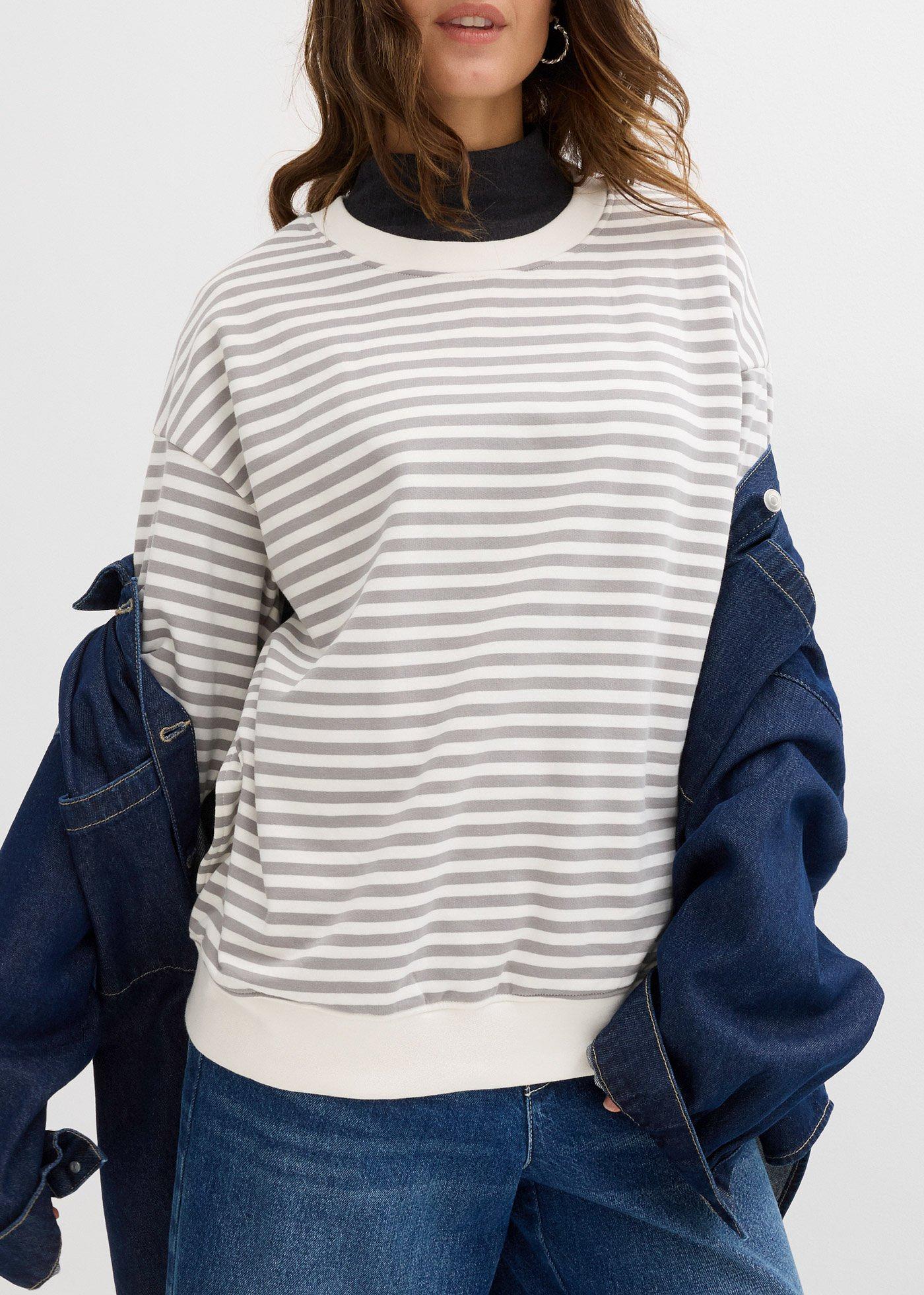 Bluza z bawełny organicznej na okres ciąży i po nim - Bonprix