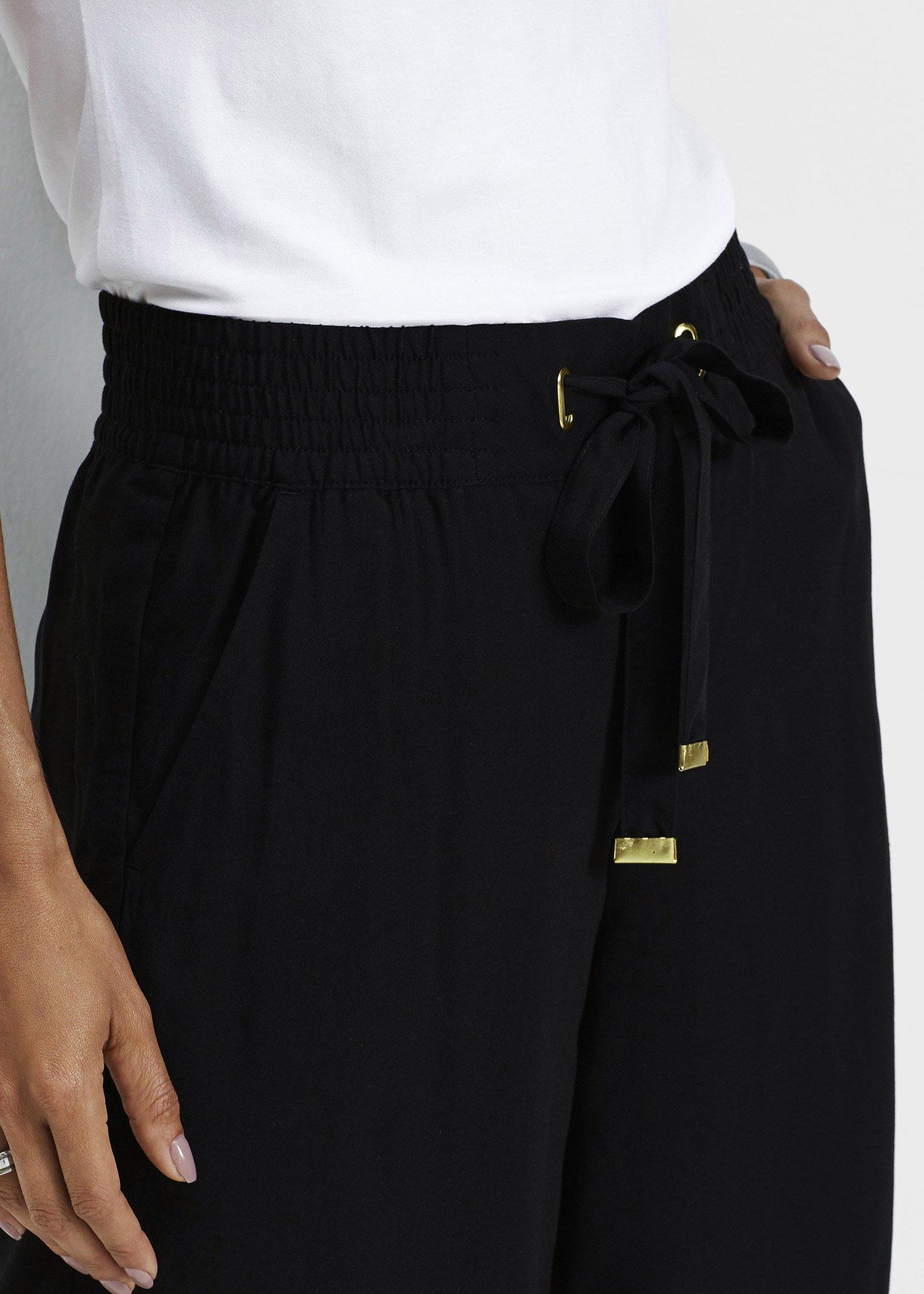 Bermudy z wiskozy - Bonprix