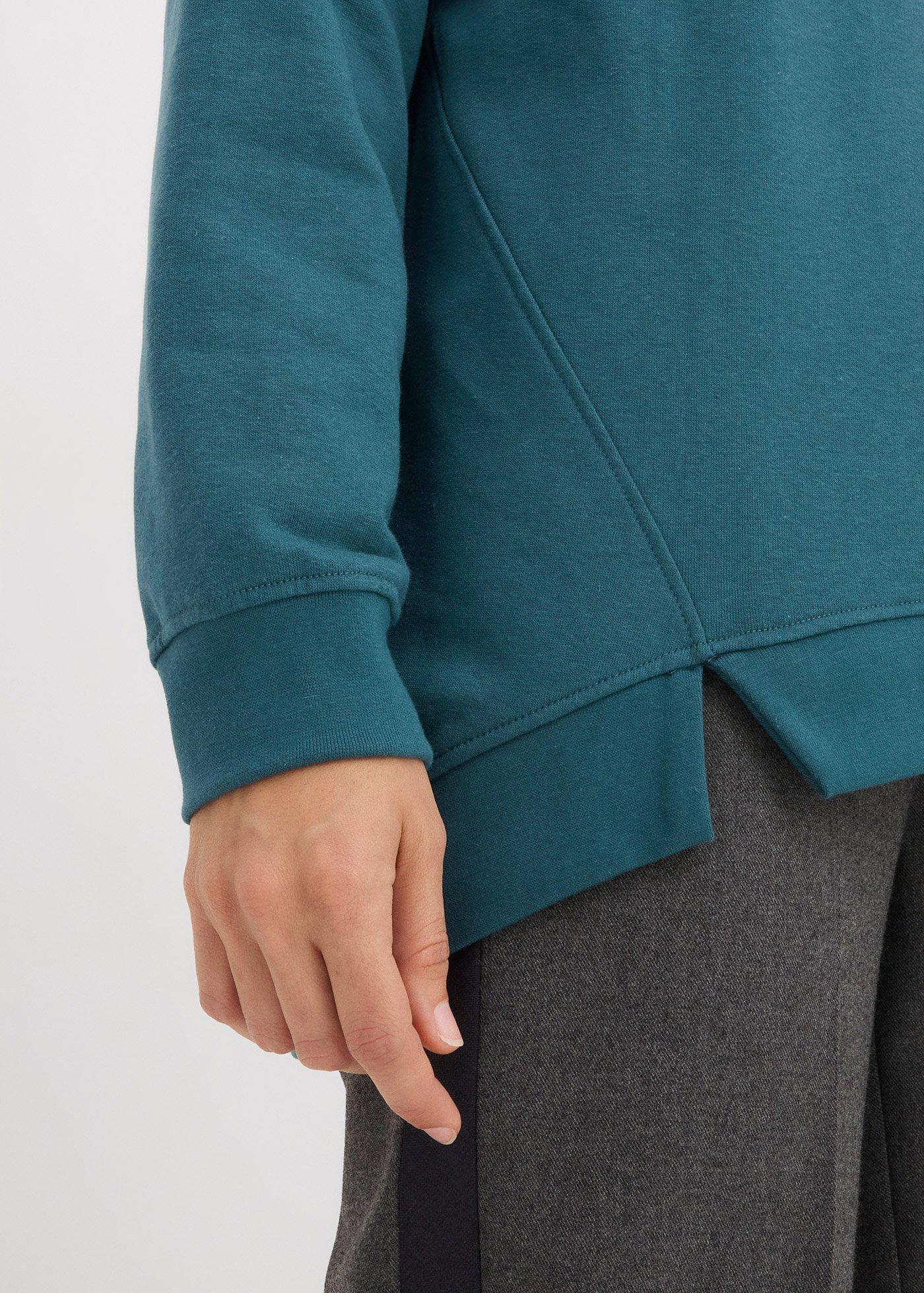 Bluza oversize z mieszanki bawełny - Bonprix
