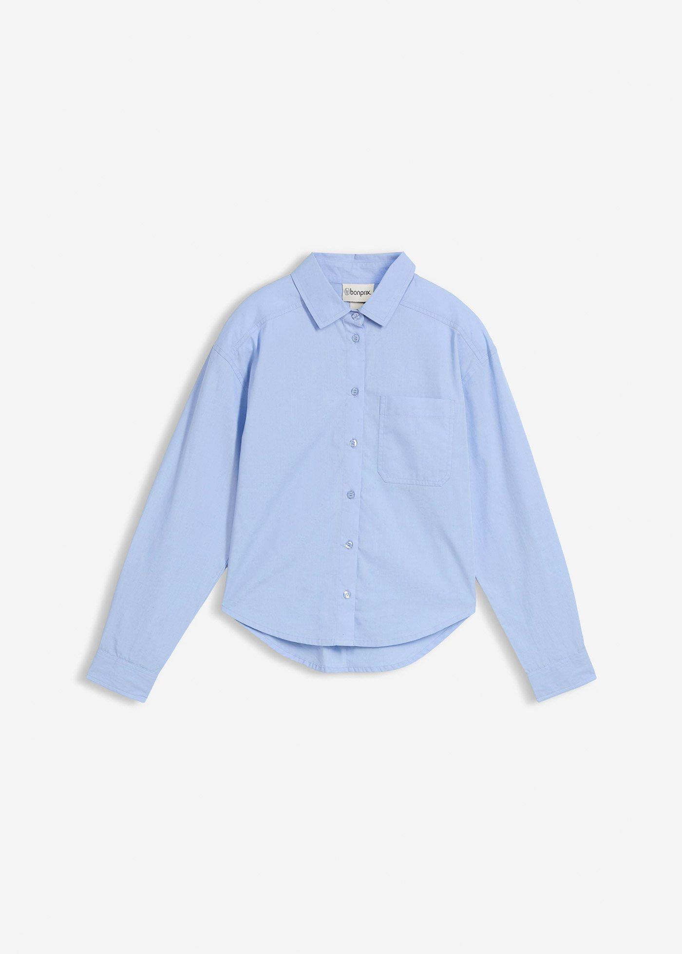Koszula oversize z czystej bawełny - Bonprix