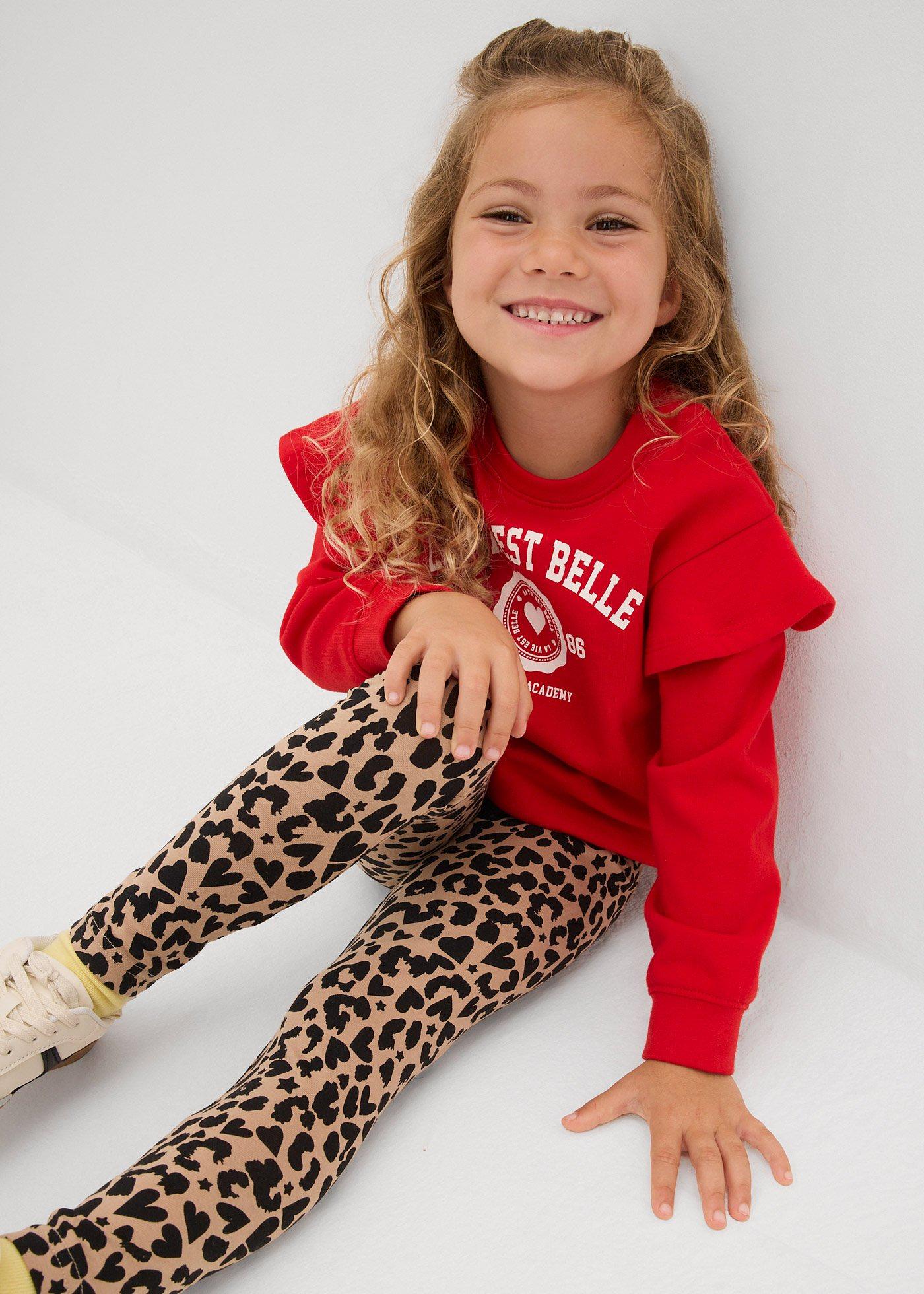 Legginsy z elastycznej mieszanki bawełny (2 szt.) - Bonprix