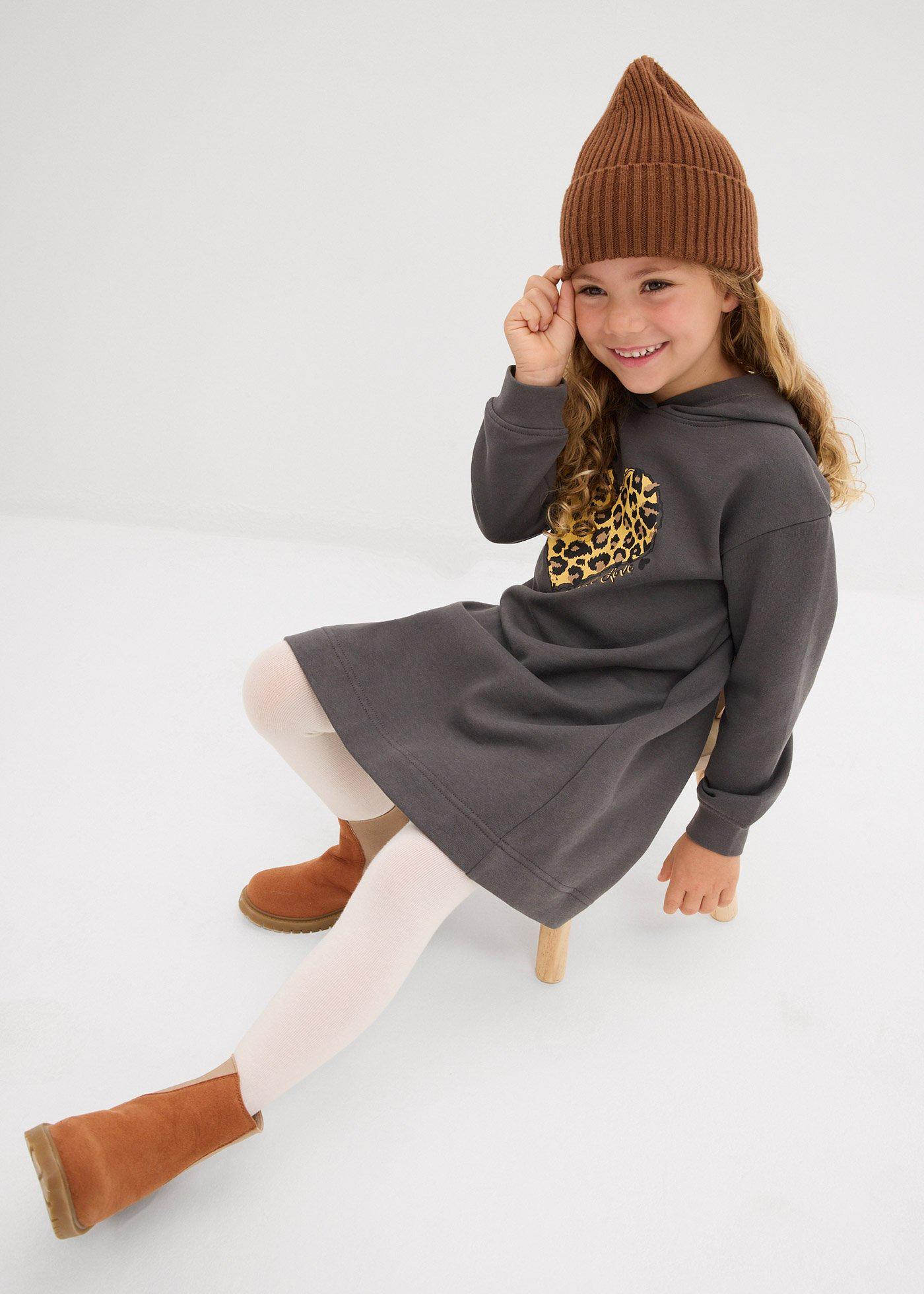 Sukienka dresowa z czystej bawełny organicznej - Bonprix