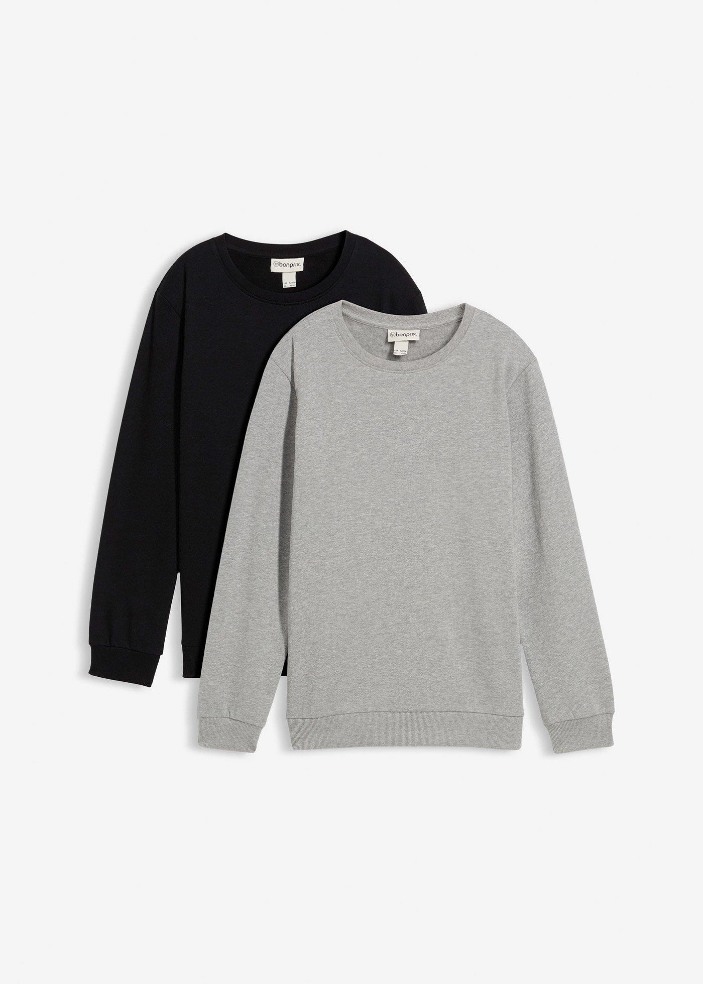 Bluza z czystej bawełny organicznej (2 szt.) - Bonprix