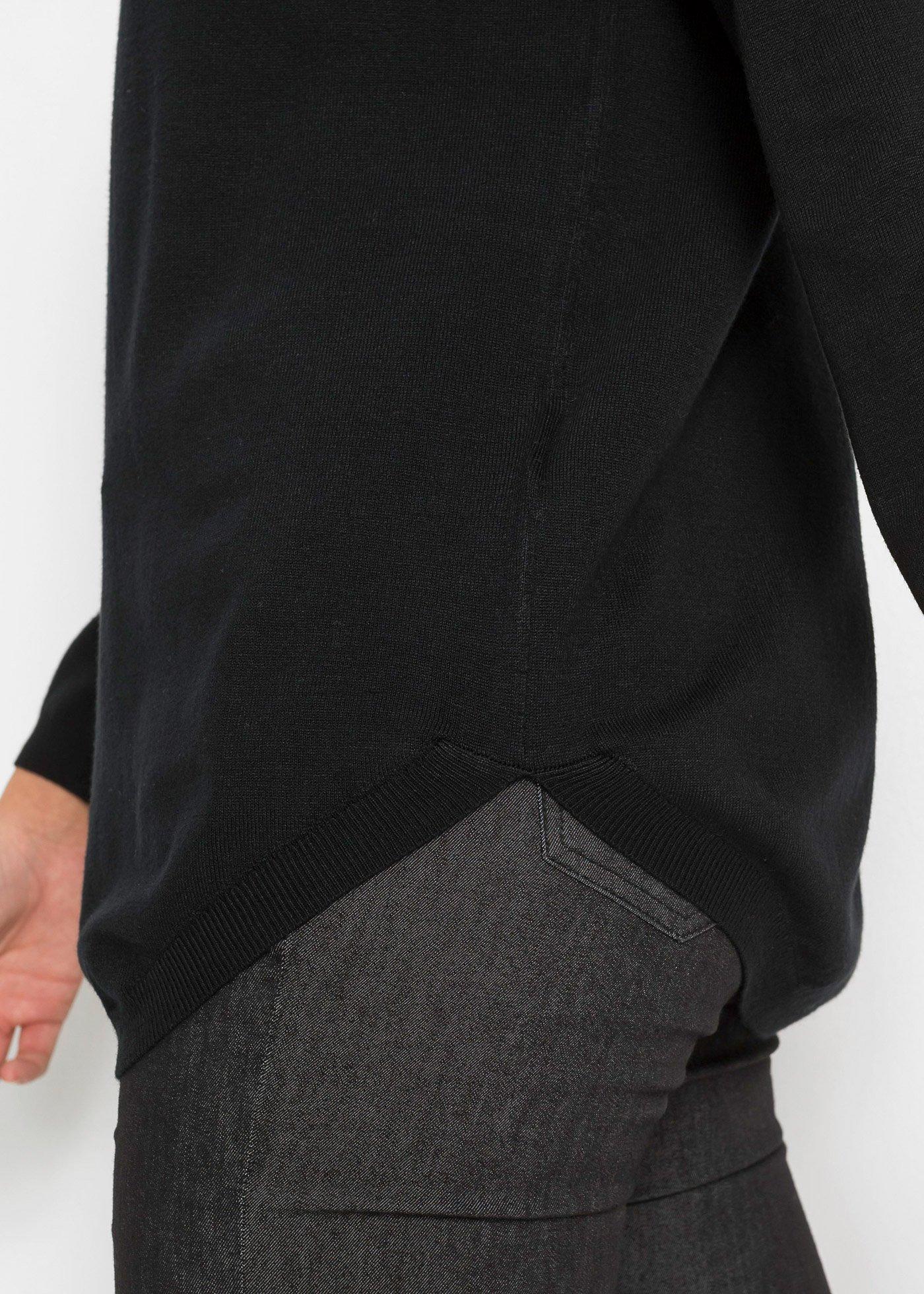 Cienki sweter z mieszanki wiskozy - Bonprix