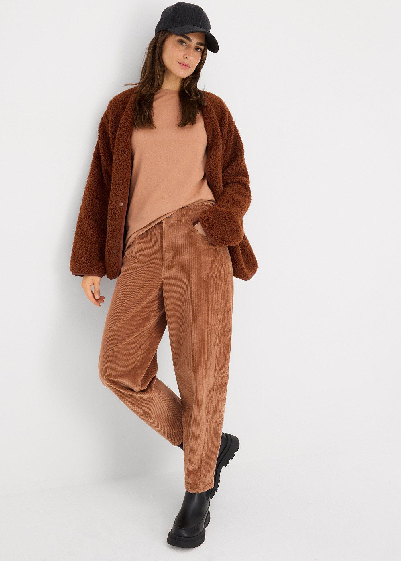 Koszulka z długim rękawem slim fit, z czystej bawełny organicznej (2 szt.) - Bonprix
