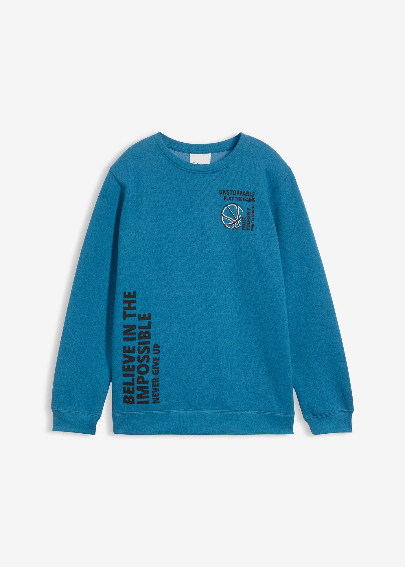 Bluza z miękkiej mieszanki bawełny - Bonprix
