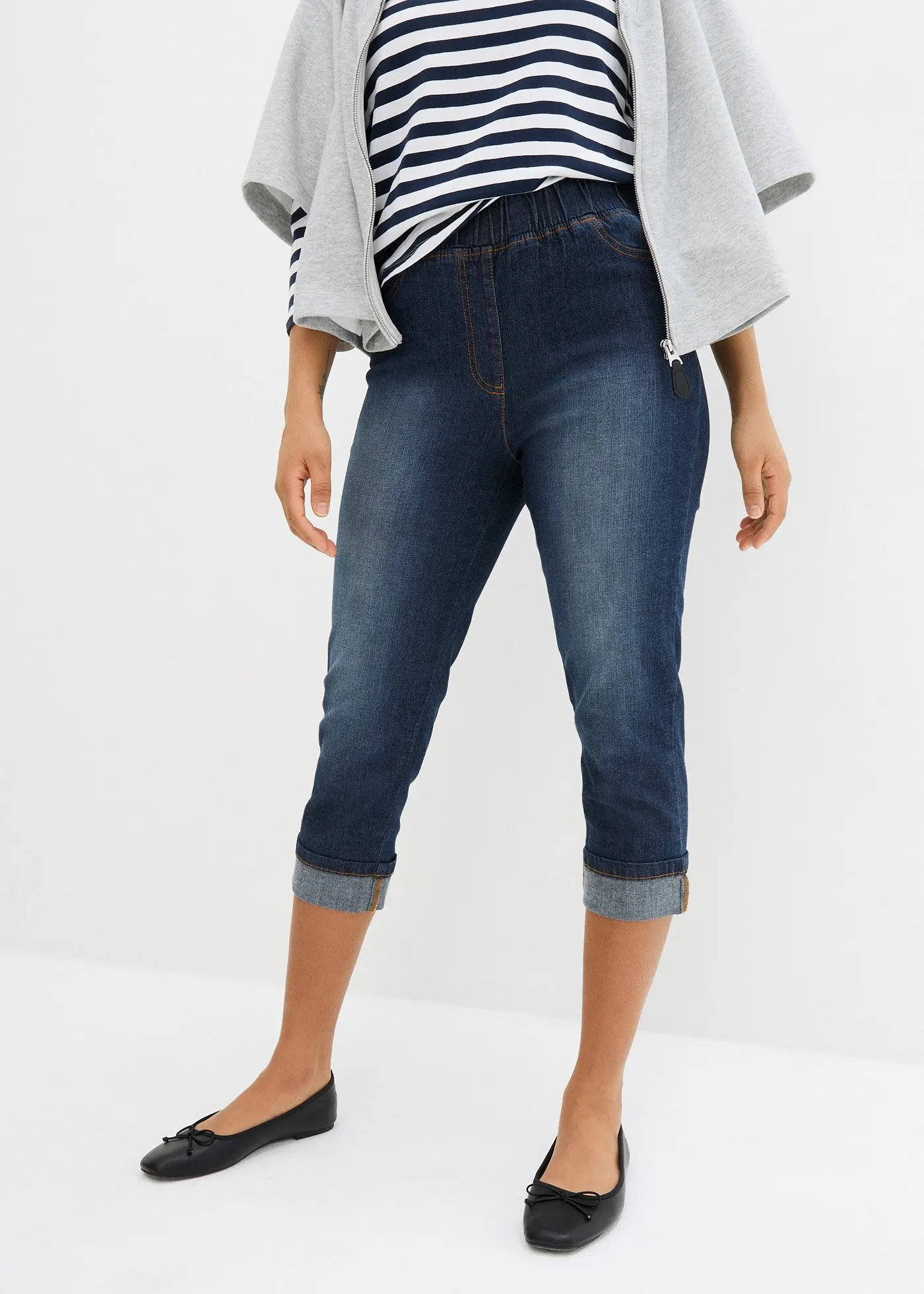 Джинсы Bonprix Slim Fit, средняя талия, Baumwolle