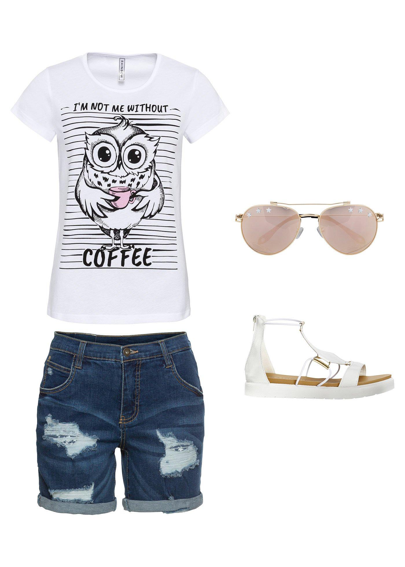 T-shirt z czystej bawełny - Bonprix