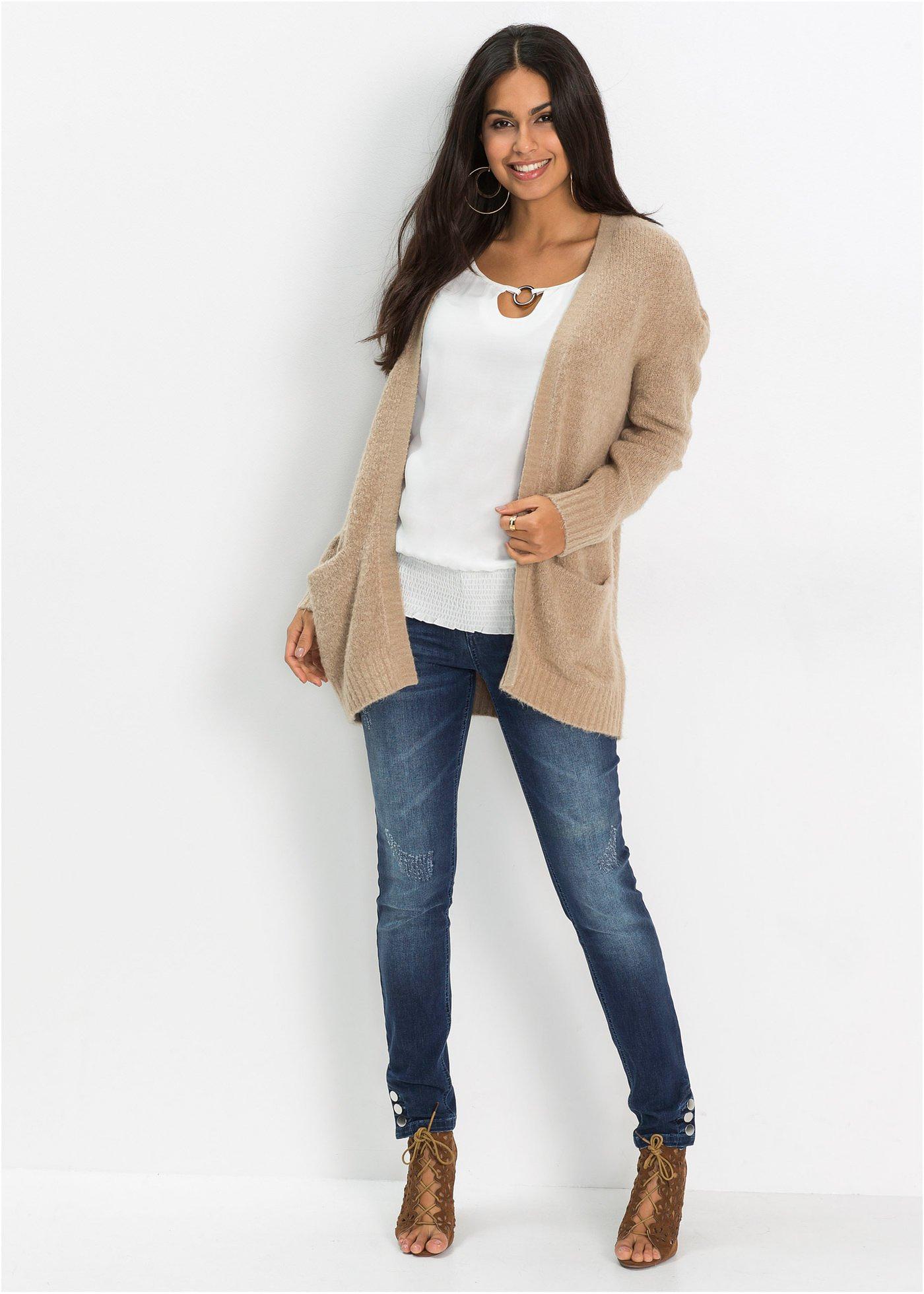 Bluzka z czystej wiskozy - Bonprix