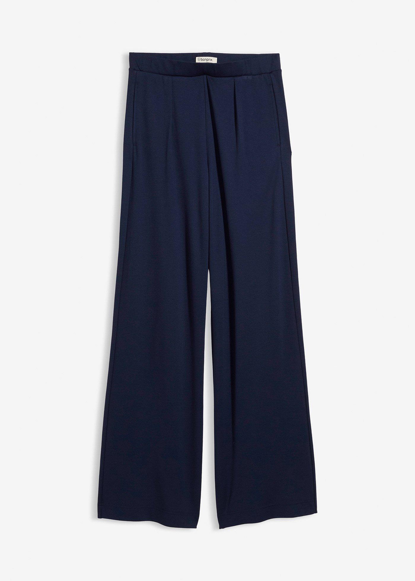 Pantaloni Palazzo din material confortabil Punto di Roma