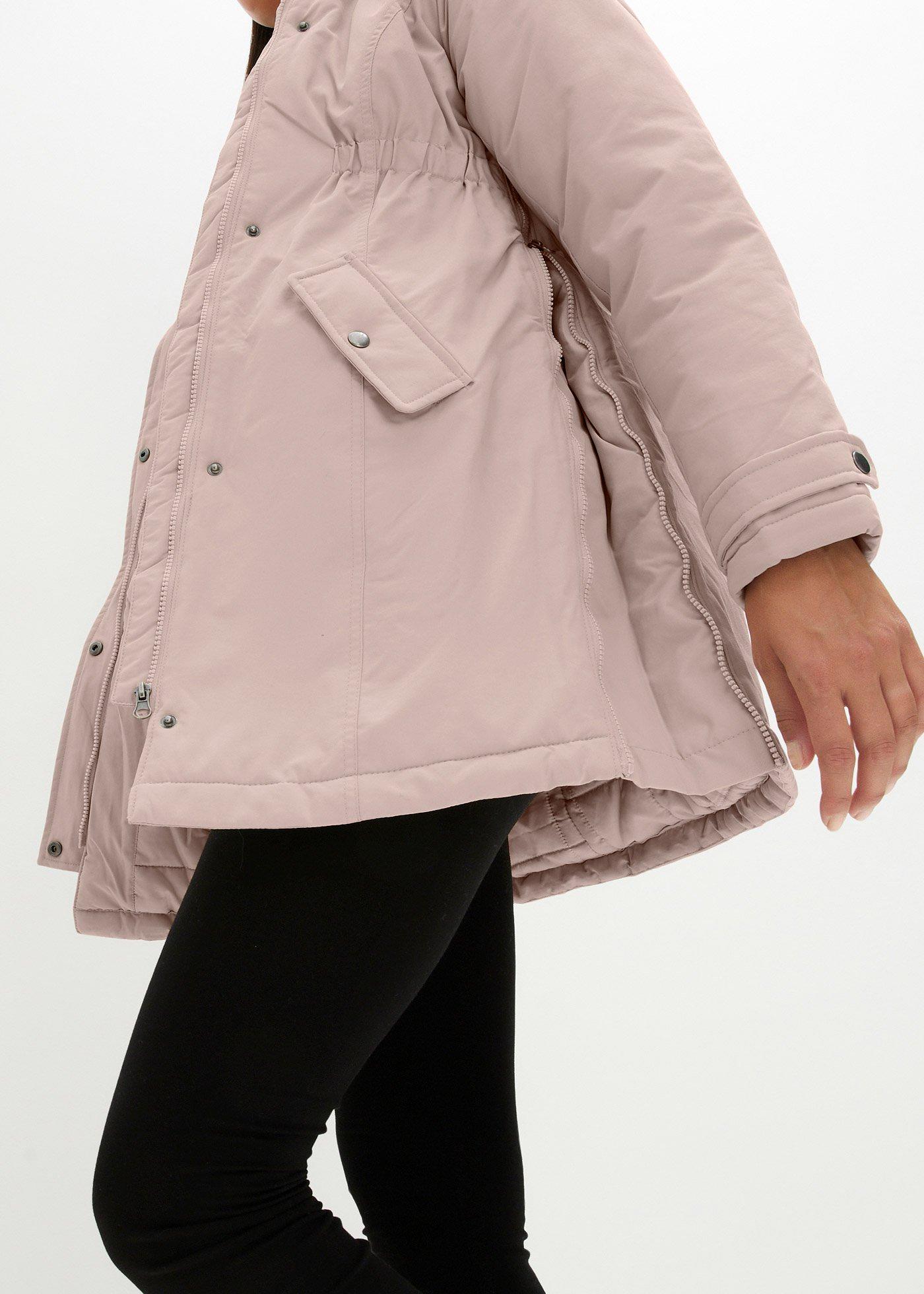 Kurtka funkcjonalna 3 w 1, ciążowa, z wstawką na nosidełko - Bonprix