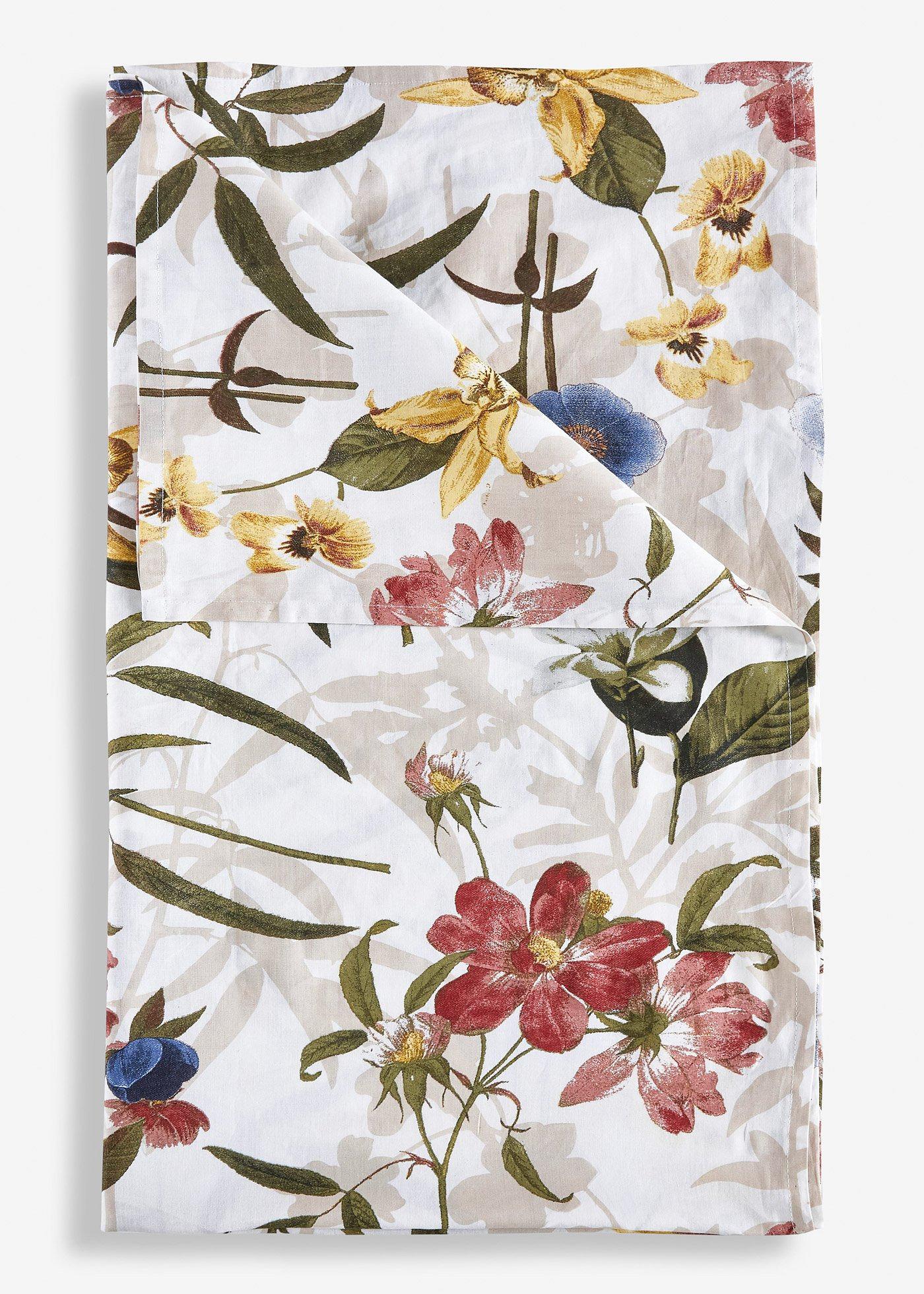 Dessus de lit à motif floral