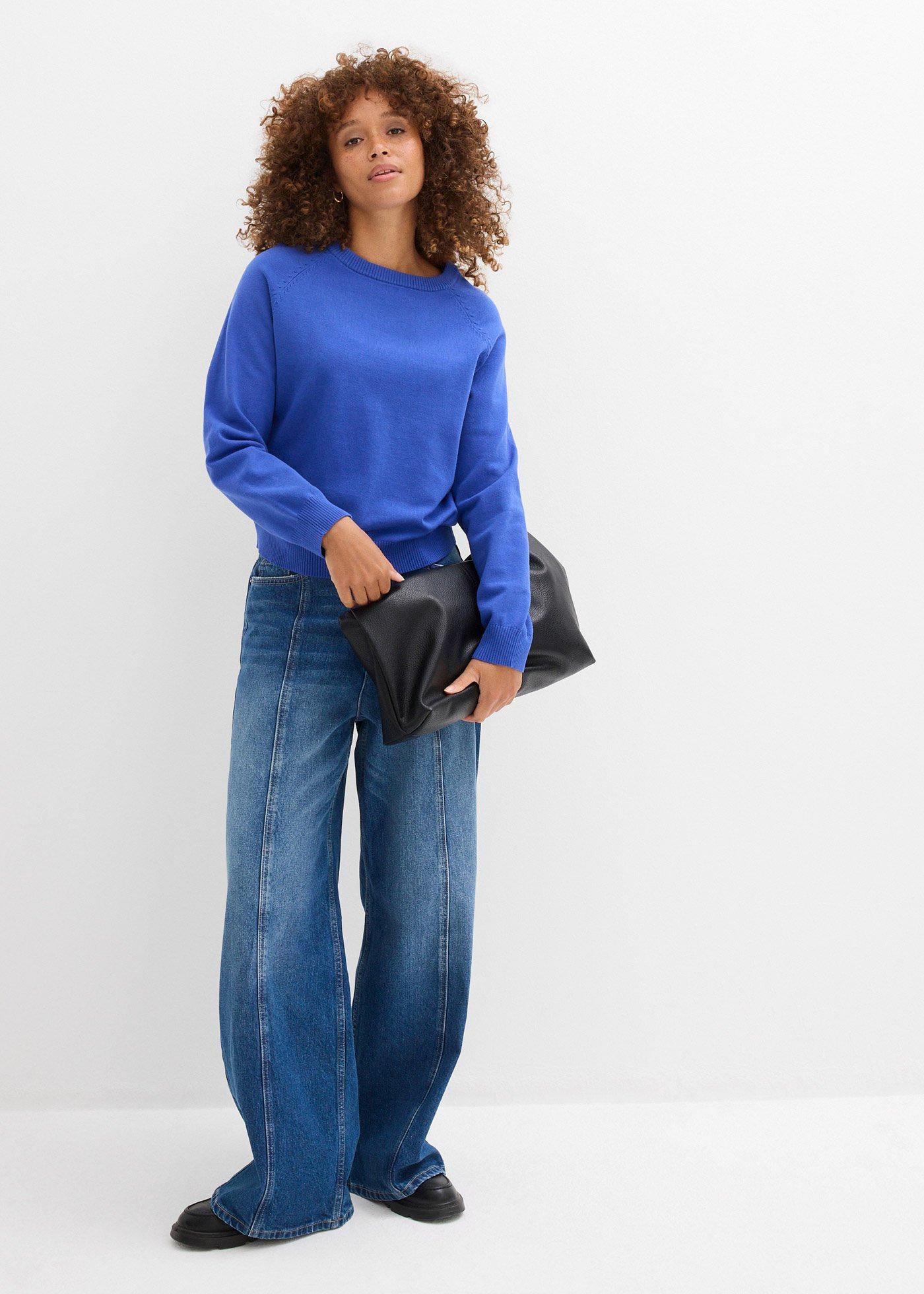 Sweter dzianinowy - Bonprix