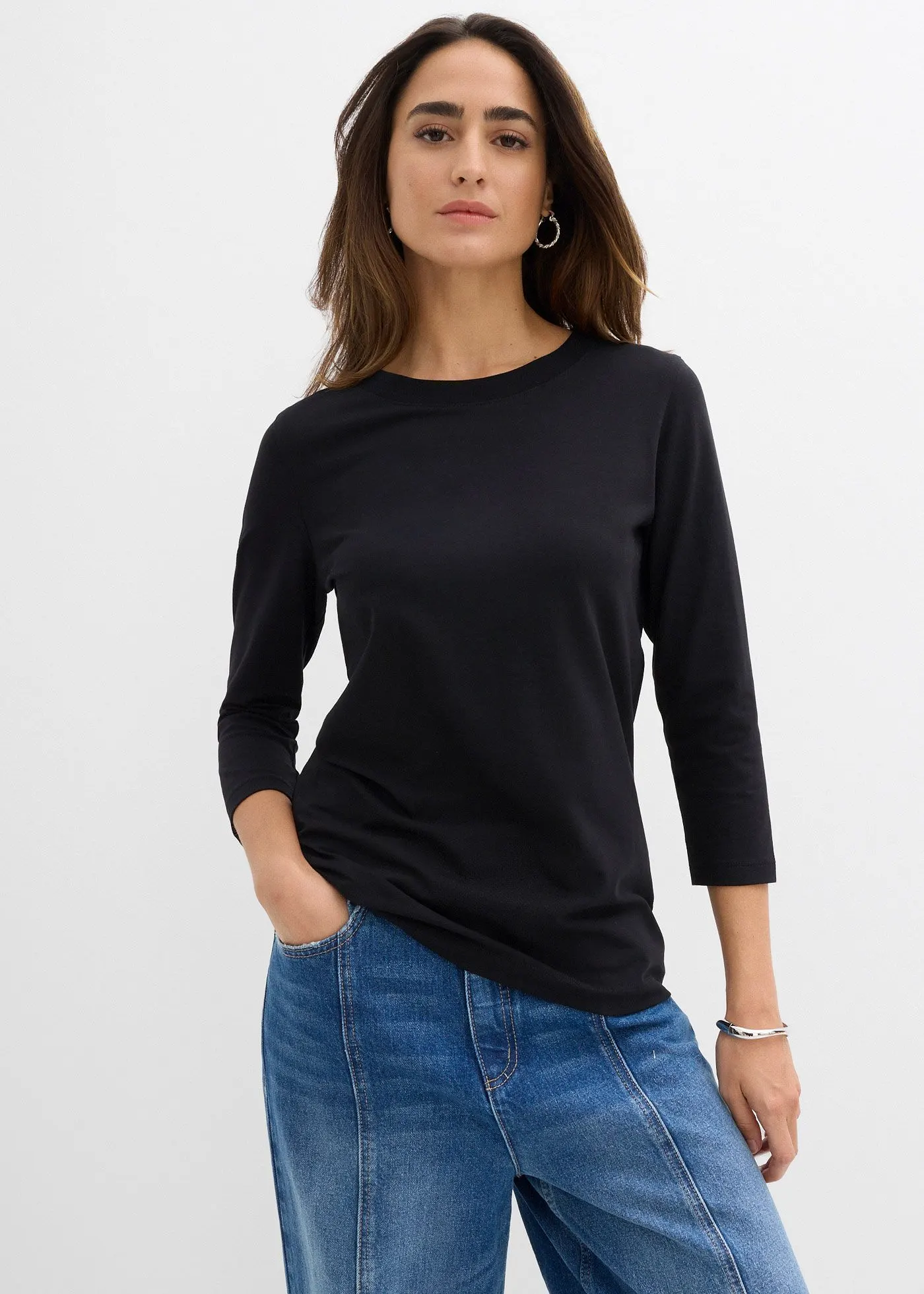 Bonprix 3/4-Нарукавник mit reiner Bio-Baumwolle