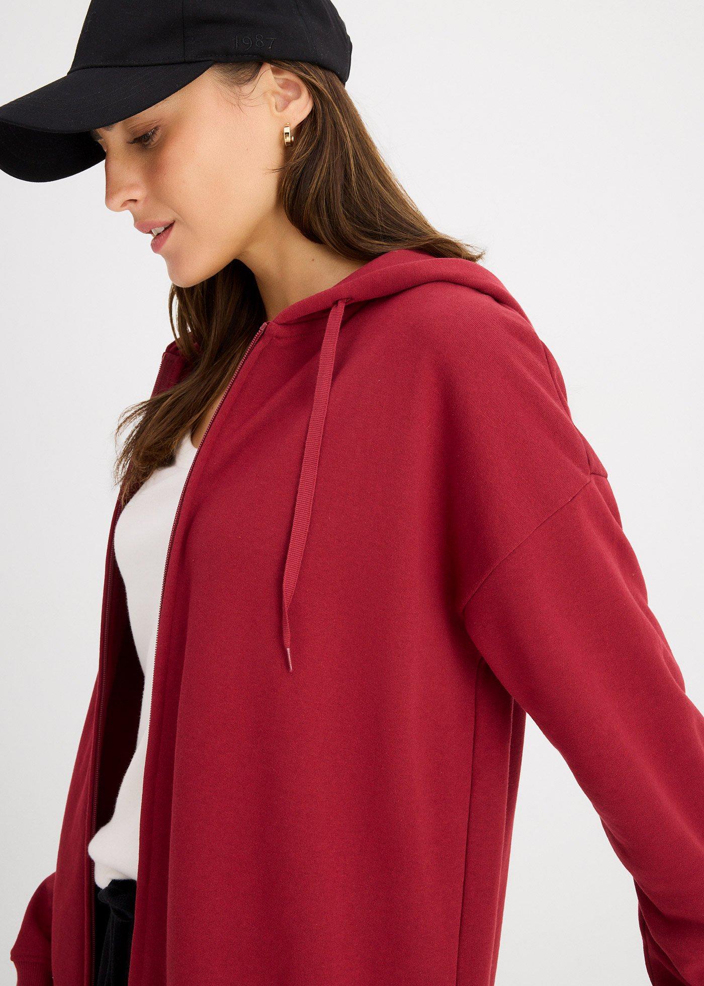 Długa bluza rozpinana - Bonprix