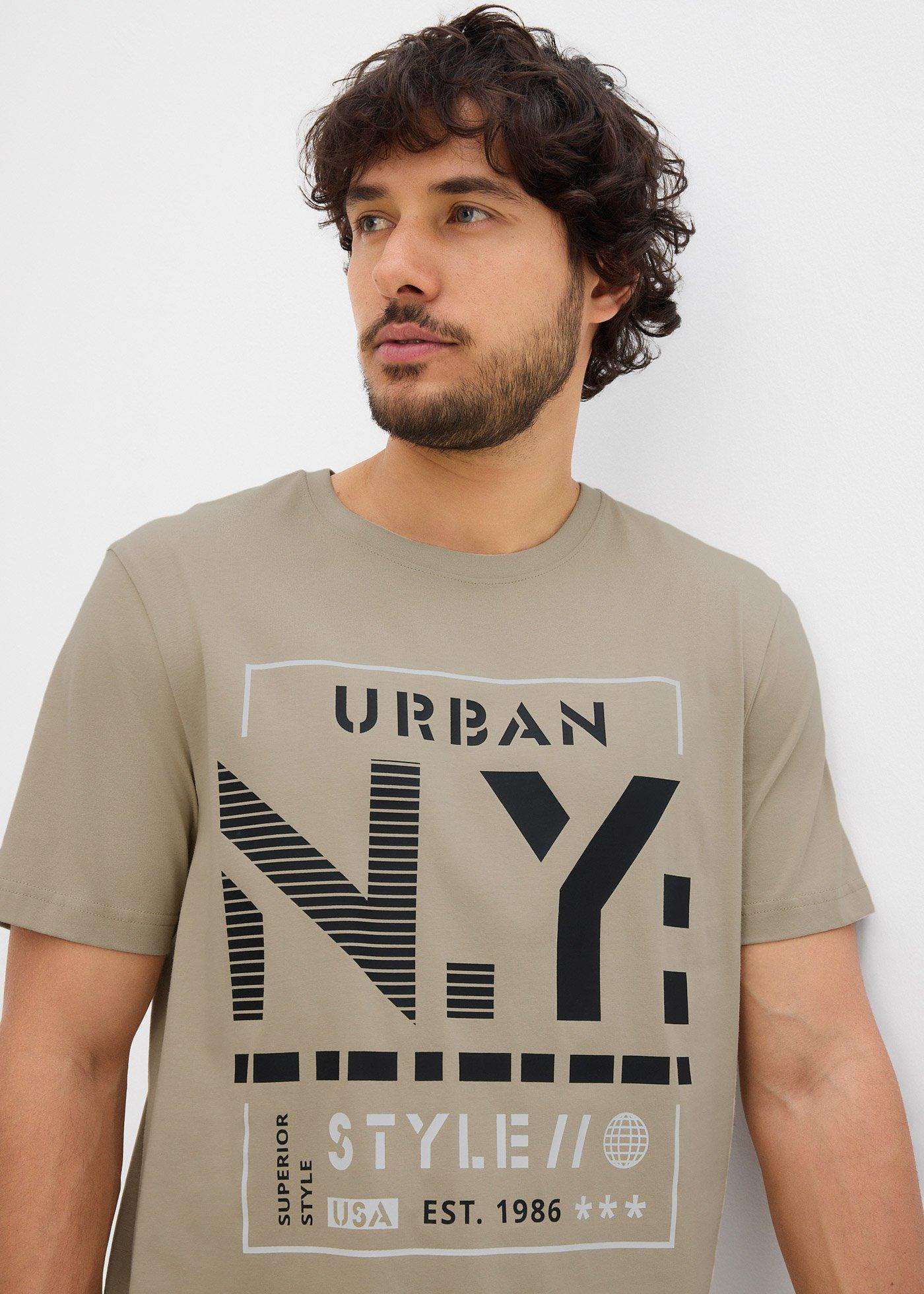 T-shirt z czystej bawełny organicznej - Bonprix
