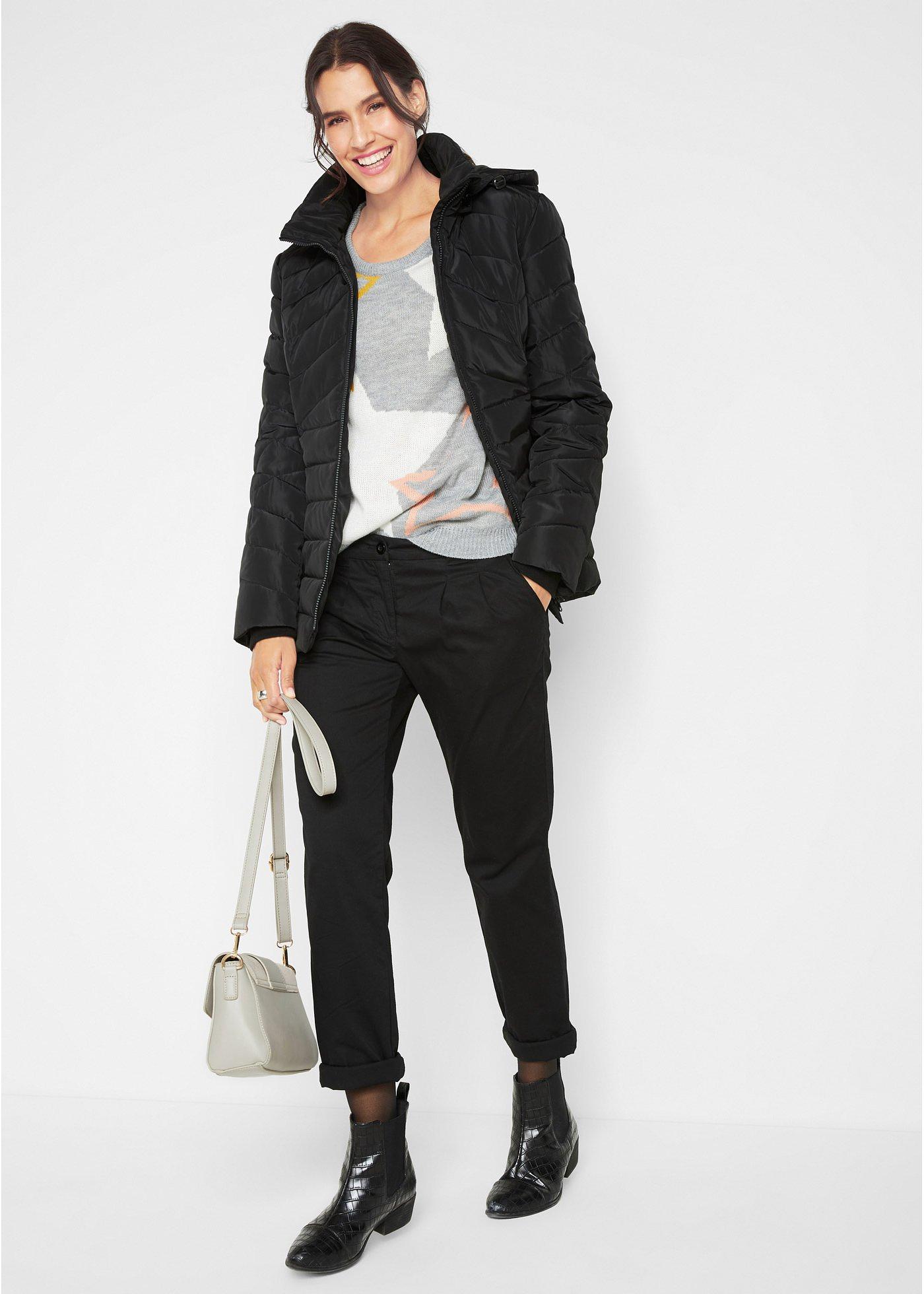 Sweter w gwiazdy - Bonprix