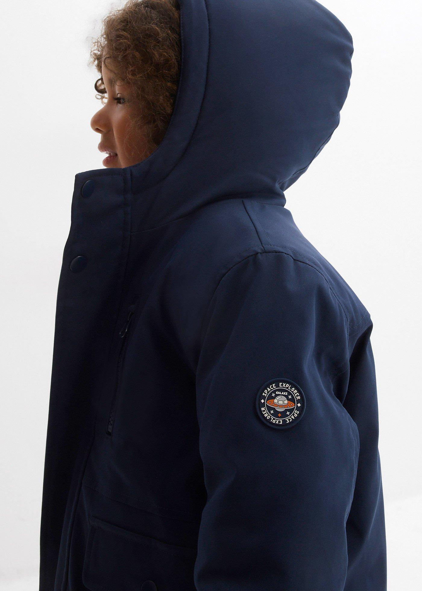 Hydrofobowa parka zimowa z kożuszkiem - Bonprix