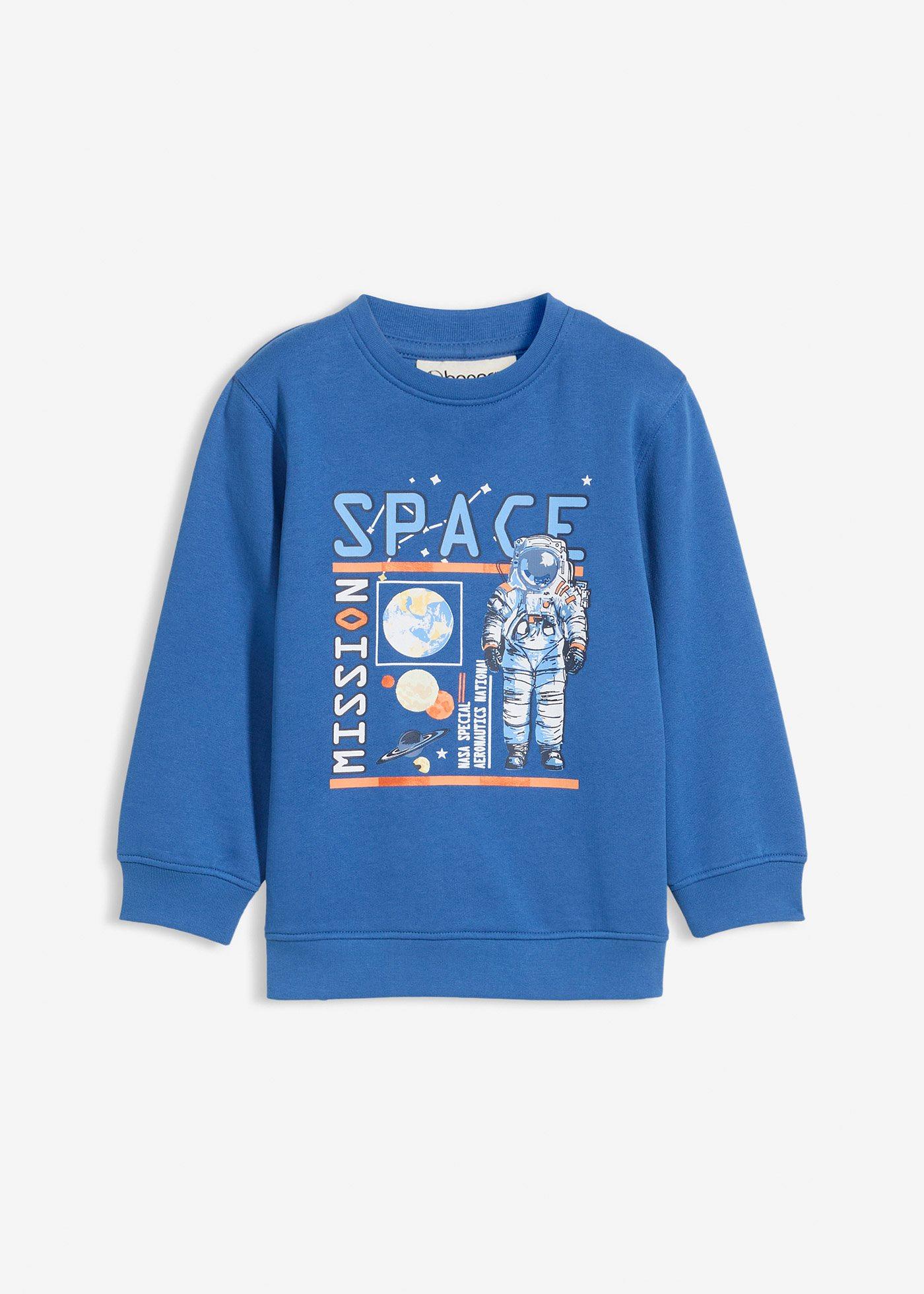 Bluza z miękkiej mieszanki bawełny - Bonprix