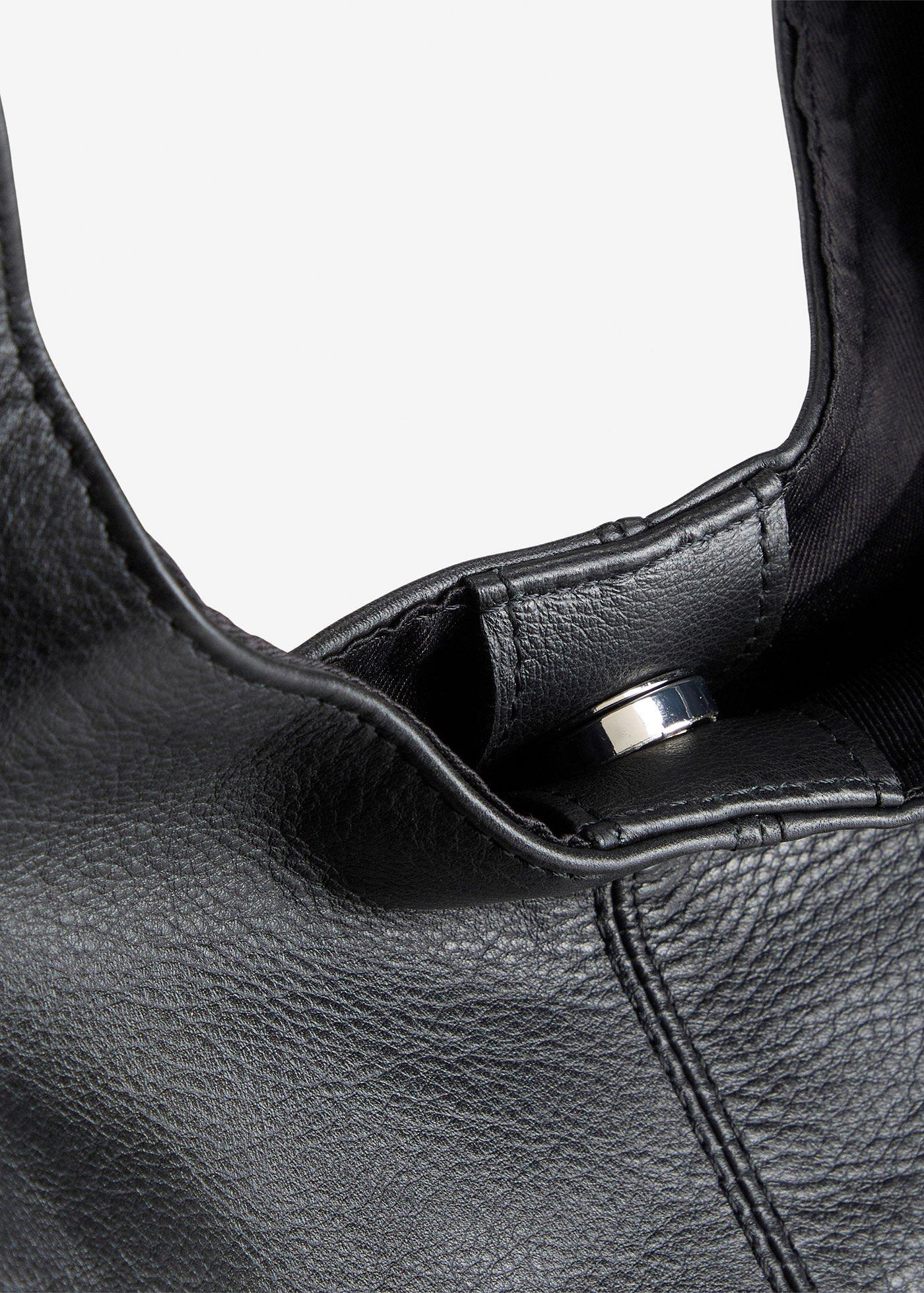 Torba typu shopper ze skóry premium - Bonprix