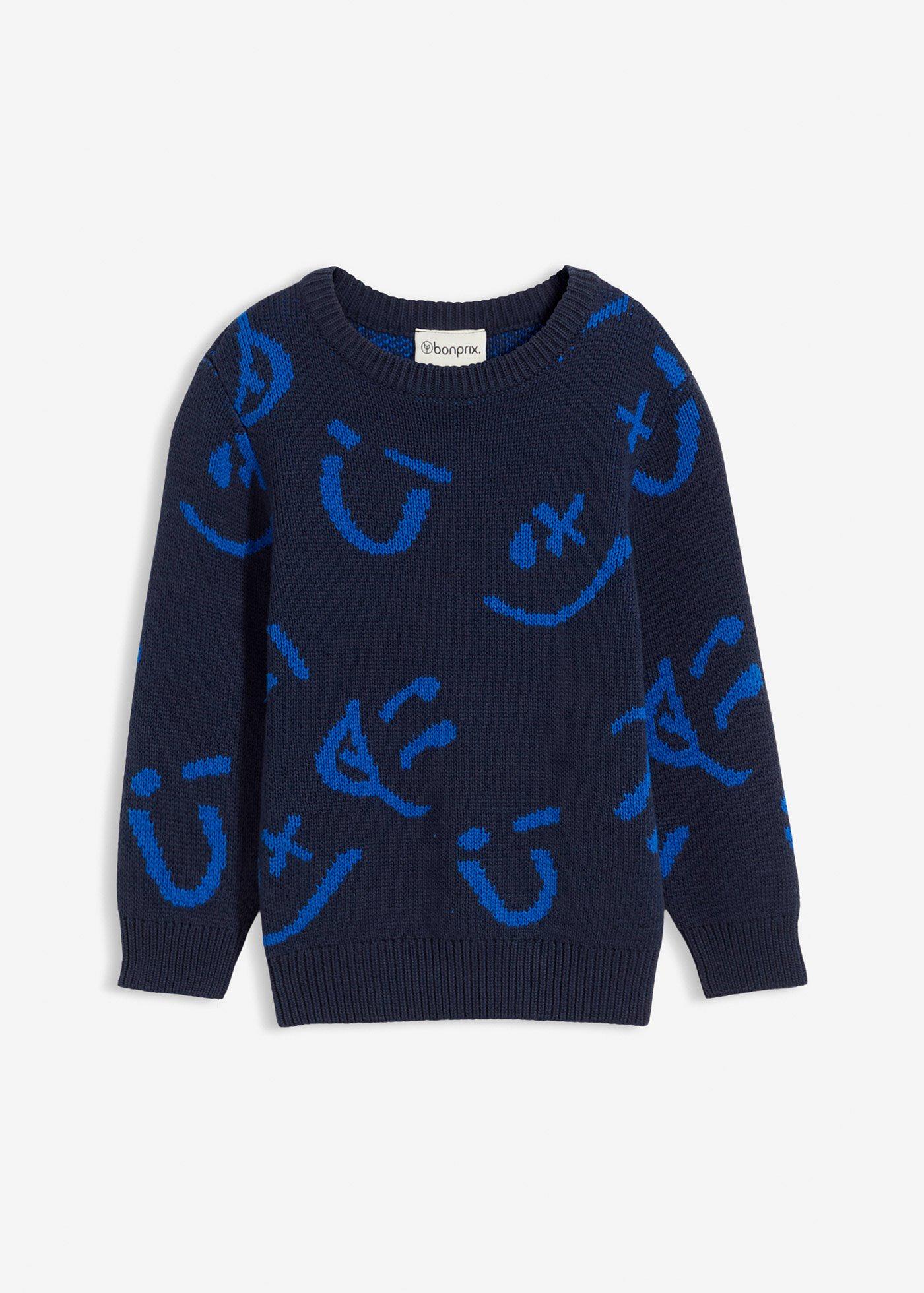 Sweter z czystej bawełny - Bonprix