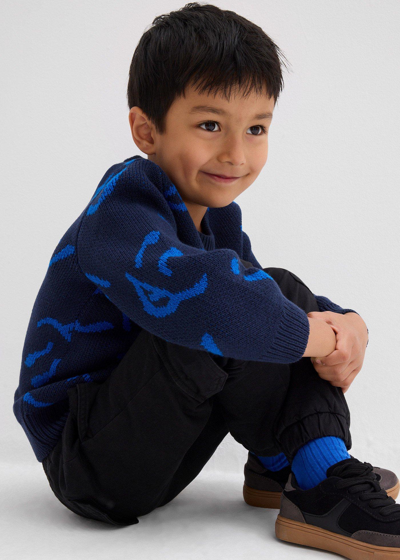 Sweter z czystej bawełny - Bonprix