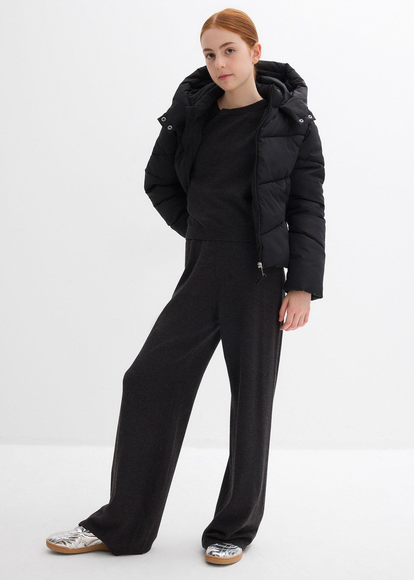 Cienki sweter i spodnie z dzianiny z miękkiej mieszanki wiskozy (komplet 2-cz.) - Bonprix