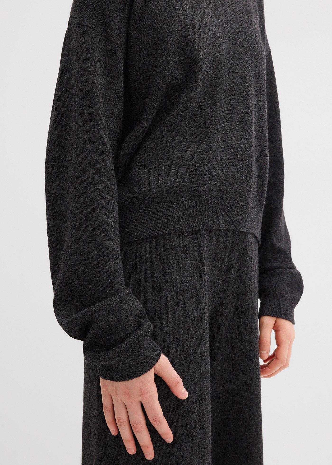 Cienki sweter i spodnie z dzianiny z miękkiej mieszanki wiskozy (komplet 2-cz.) - Bonprix