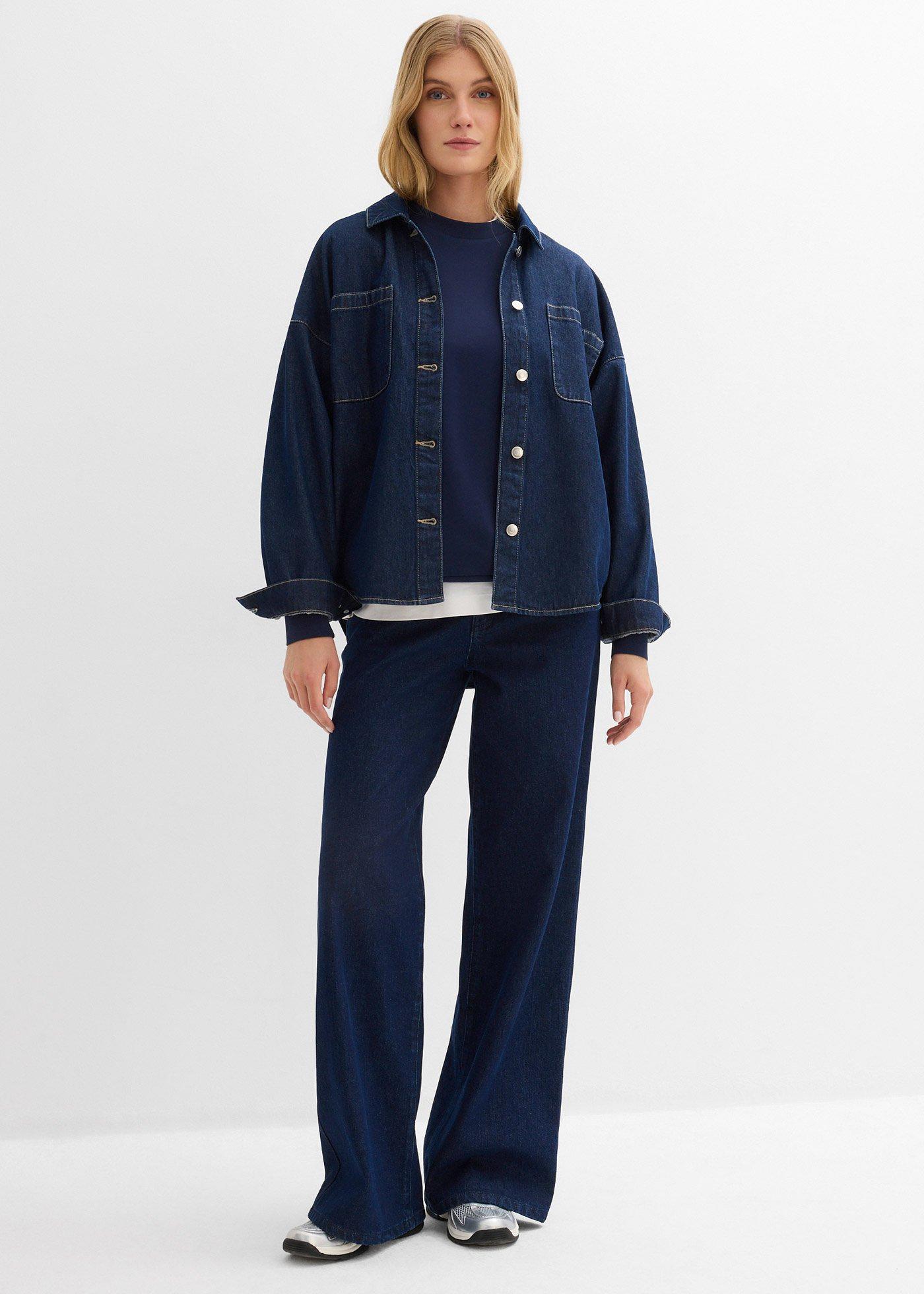 Bluza oversize z czystej bawełny organicznej - Bonprix